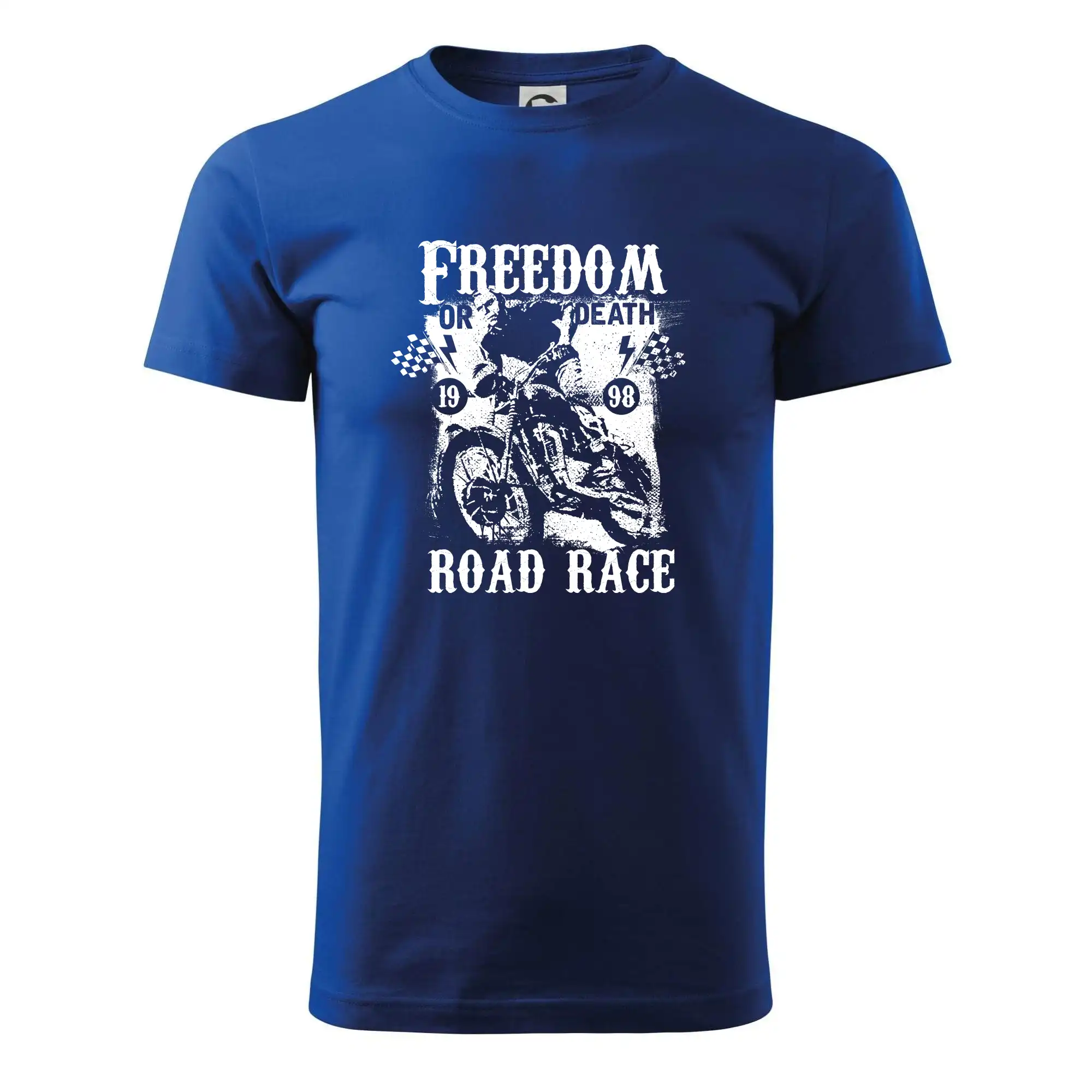 Motocross tričká - Freedom or Death - Pánske tričko nižšej gramáže