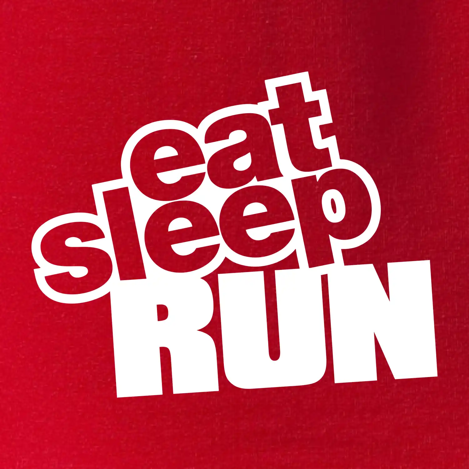 Eat sleep run velké