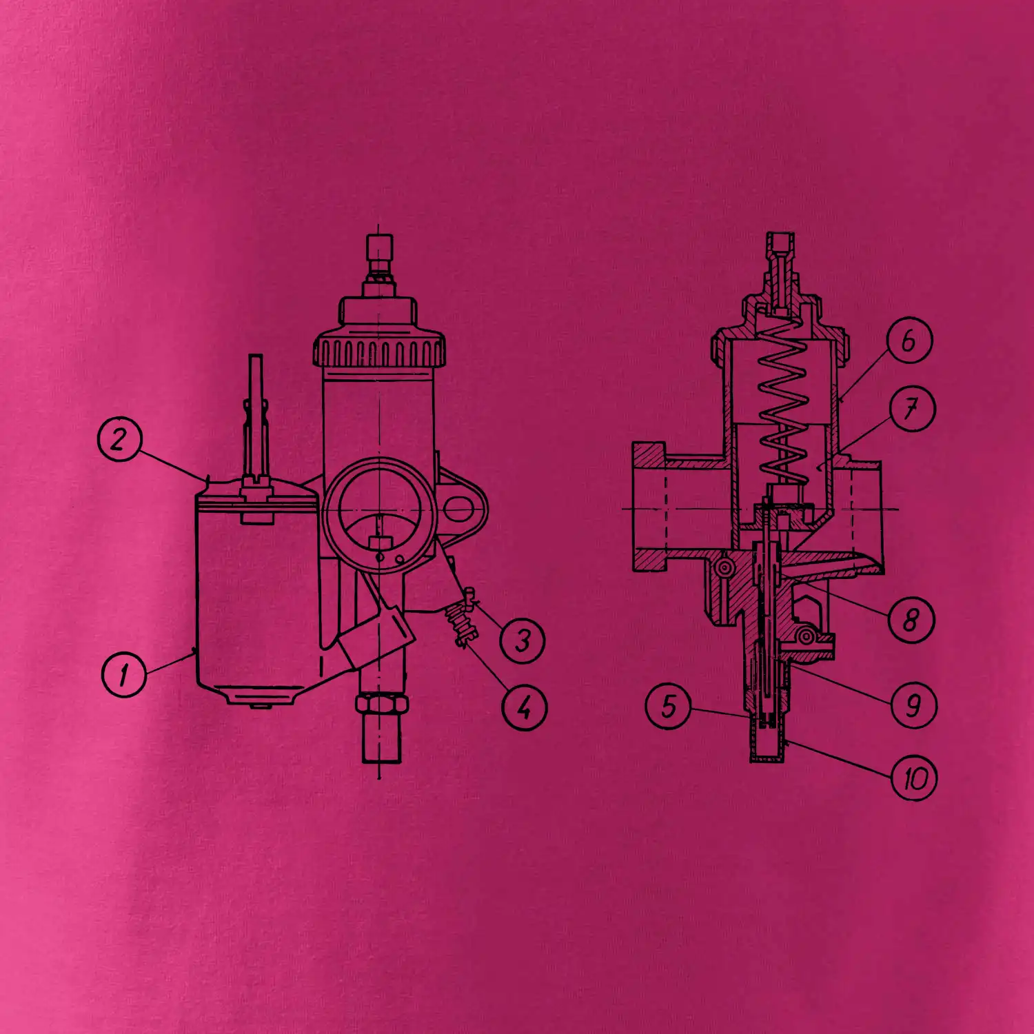 Karburátor Jikov 2926