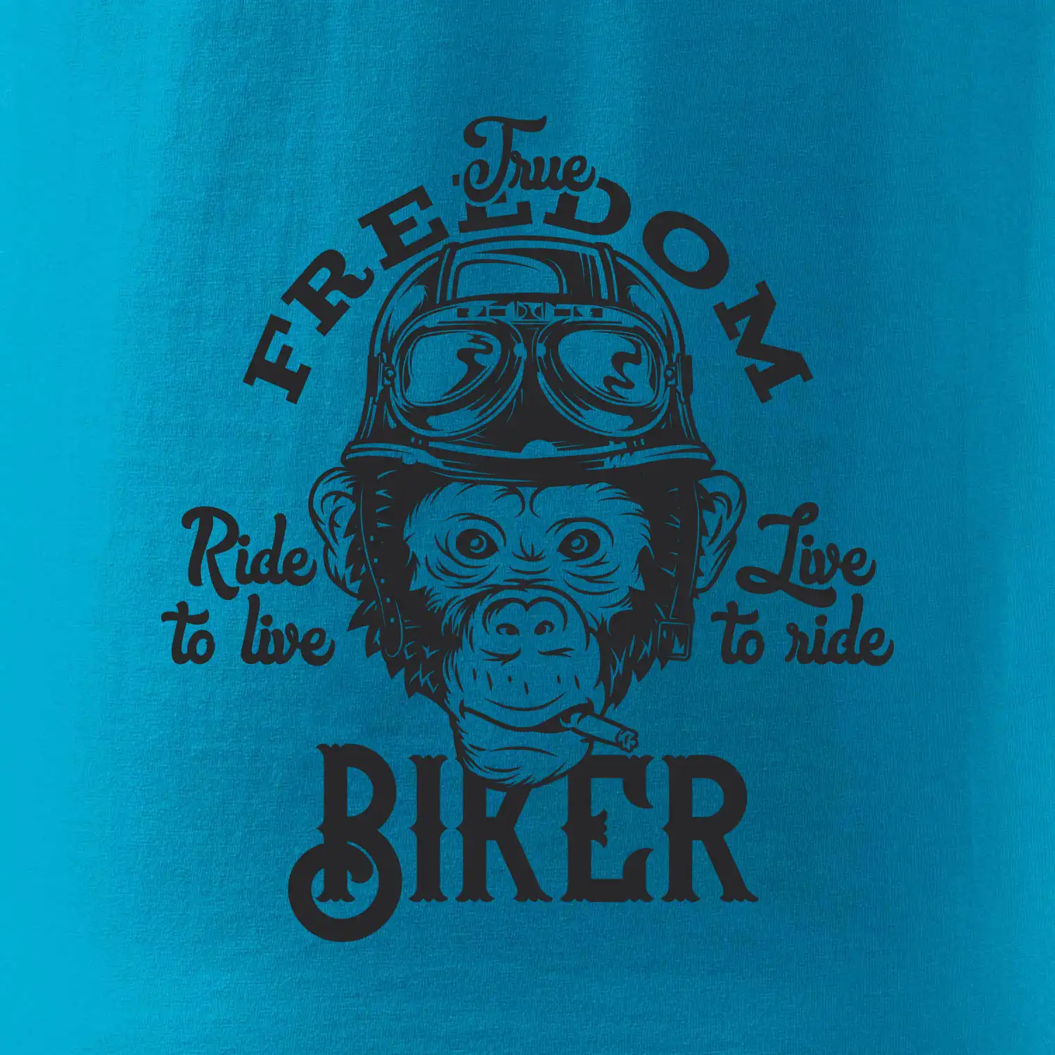 The freedom biker