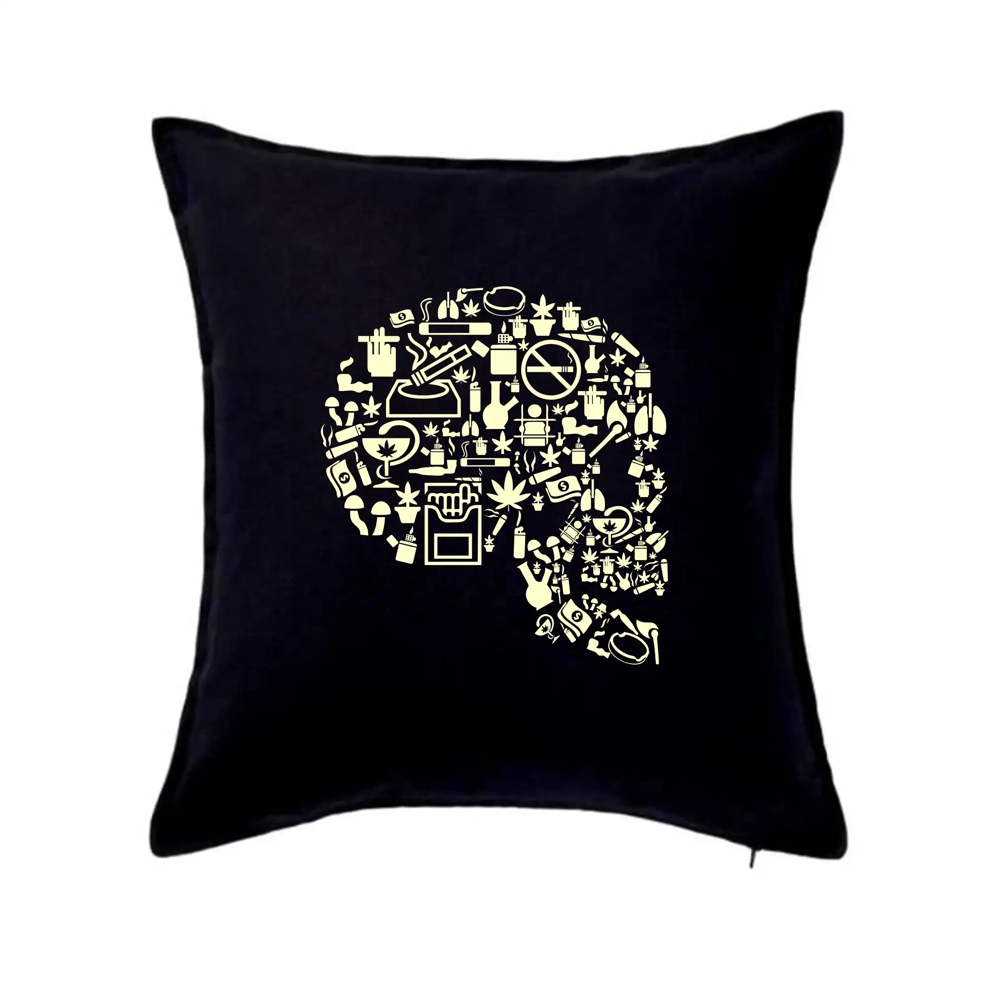 Grafické tričká - Smoking Kills - ganja - Vankúš 50x50