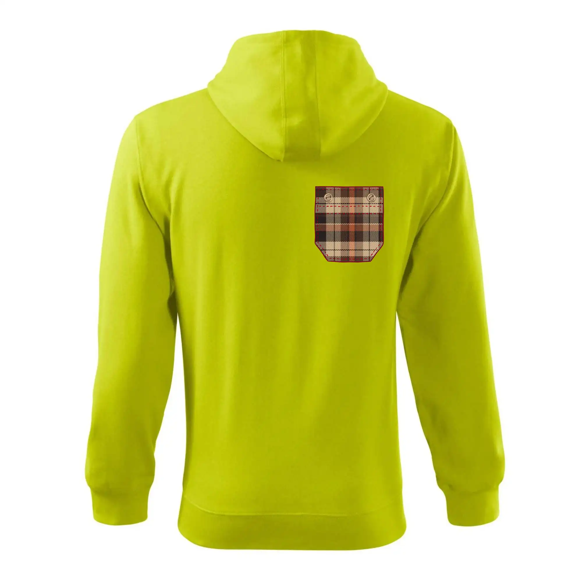 Flanelové triko hnědé