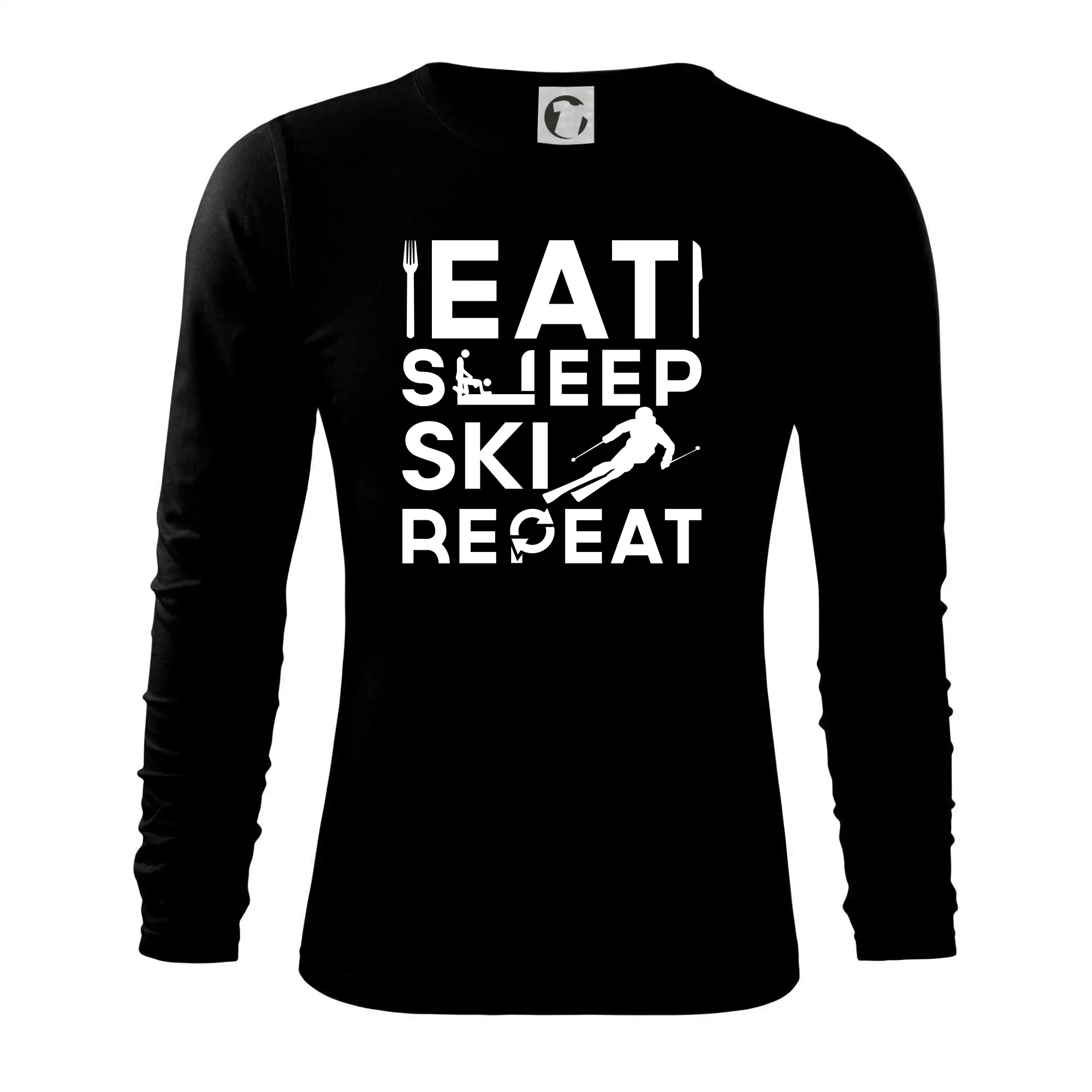 Eat sleep ski repeat