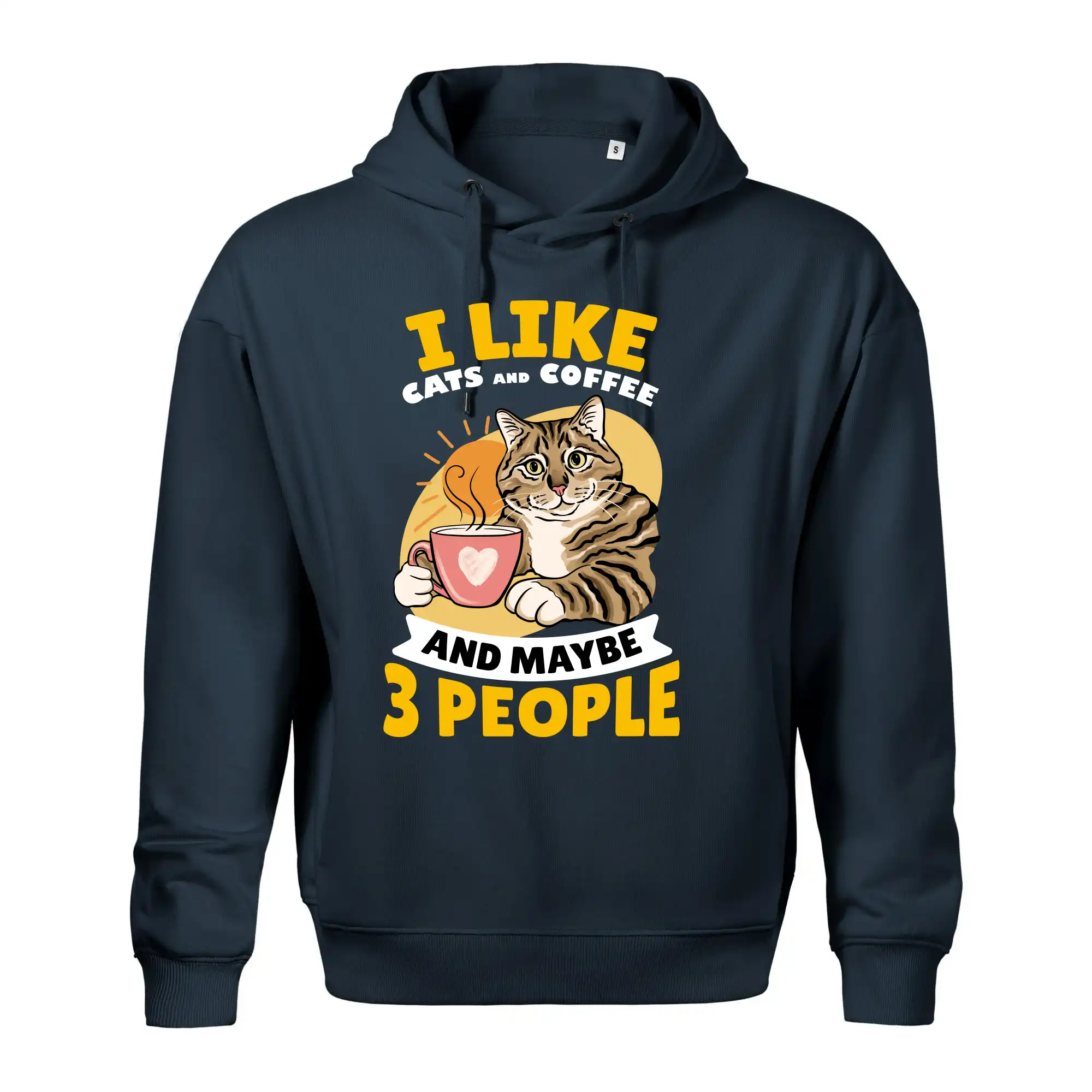 I like cats and coffee and maybe 3 people