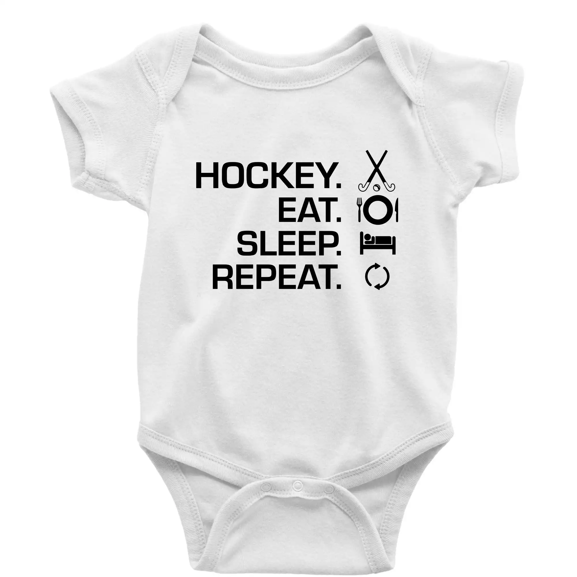 Pozemní hokej eat sleep repeat