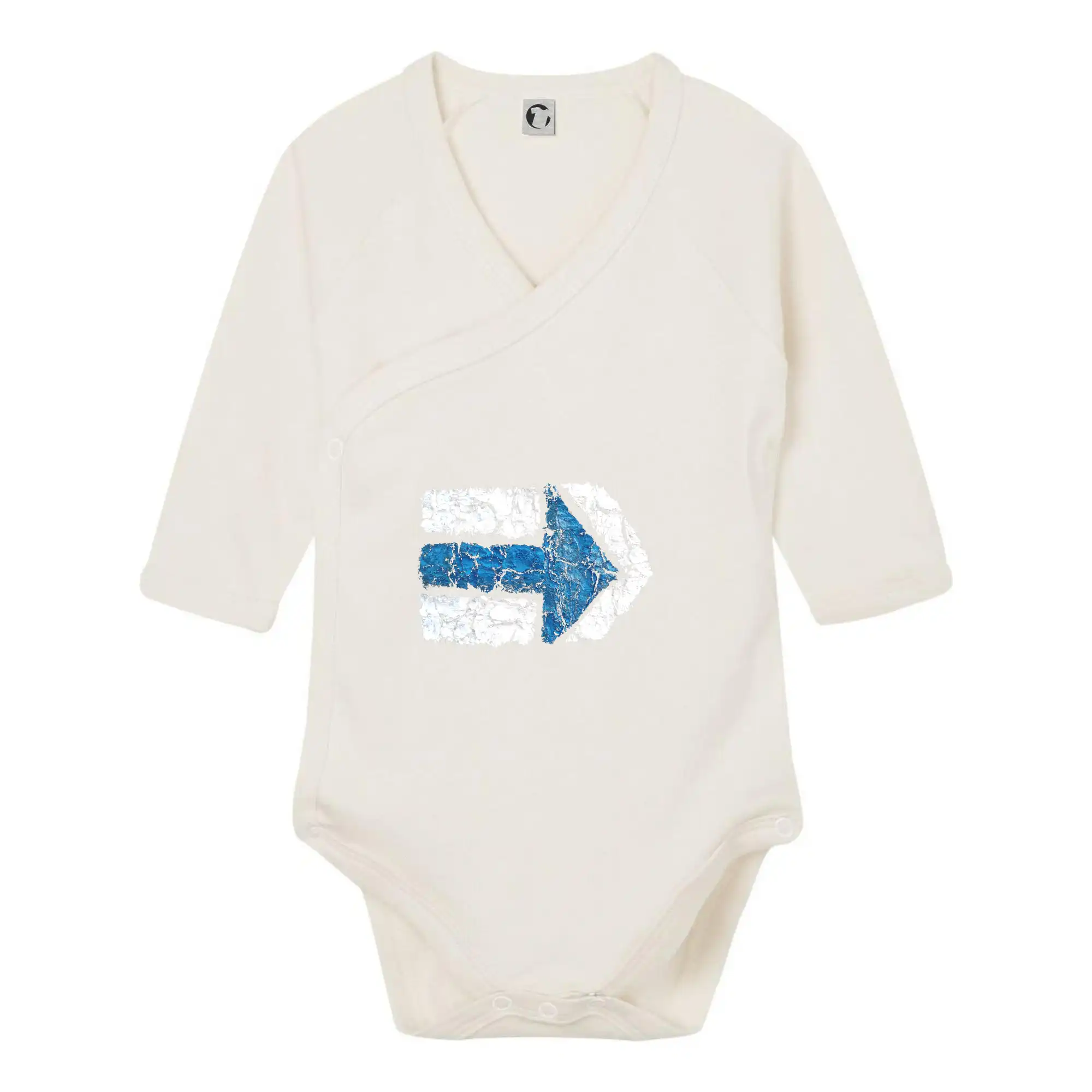 Párová turistická značka modrá