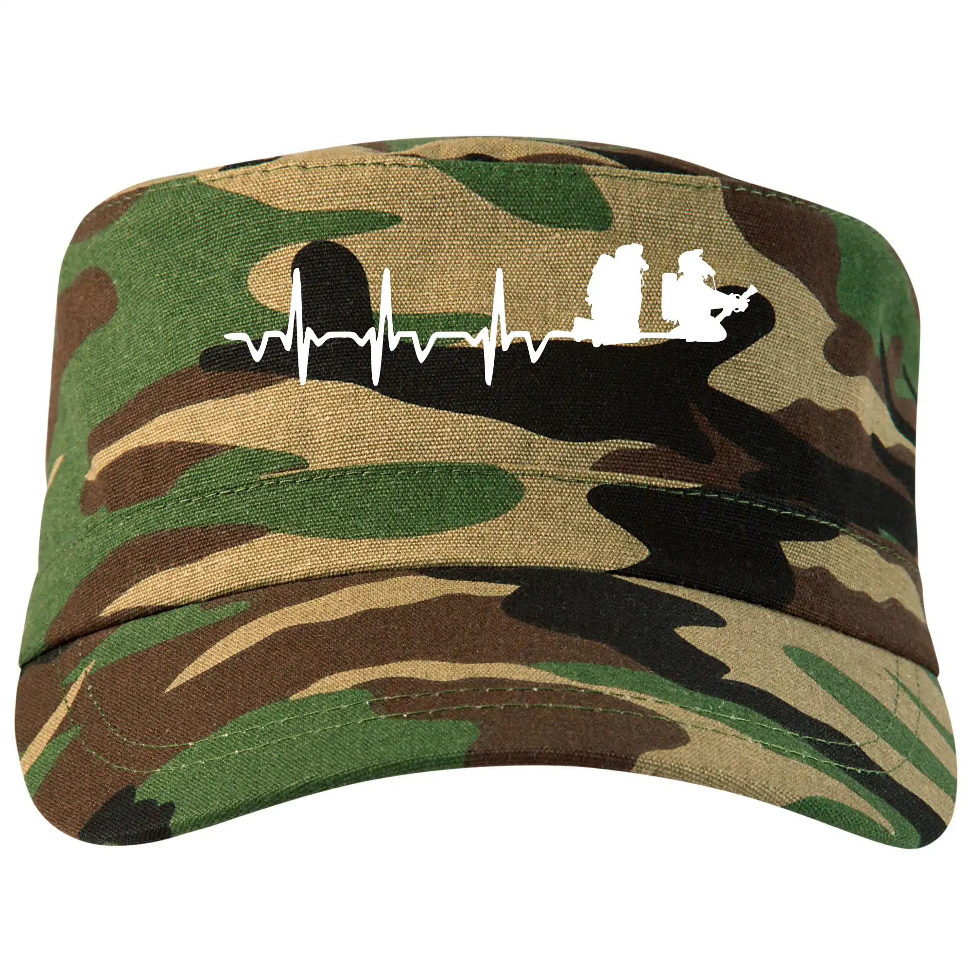Originálne tričká pre hasičov - EKG hasiči - Šiltovka CAMO