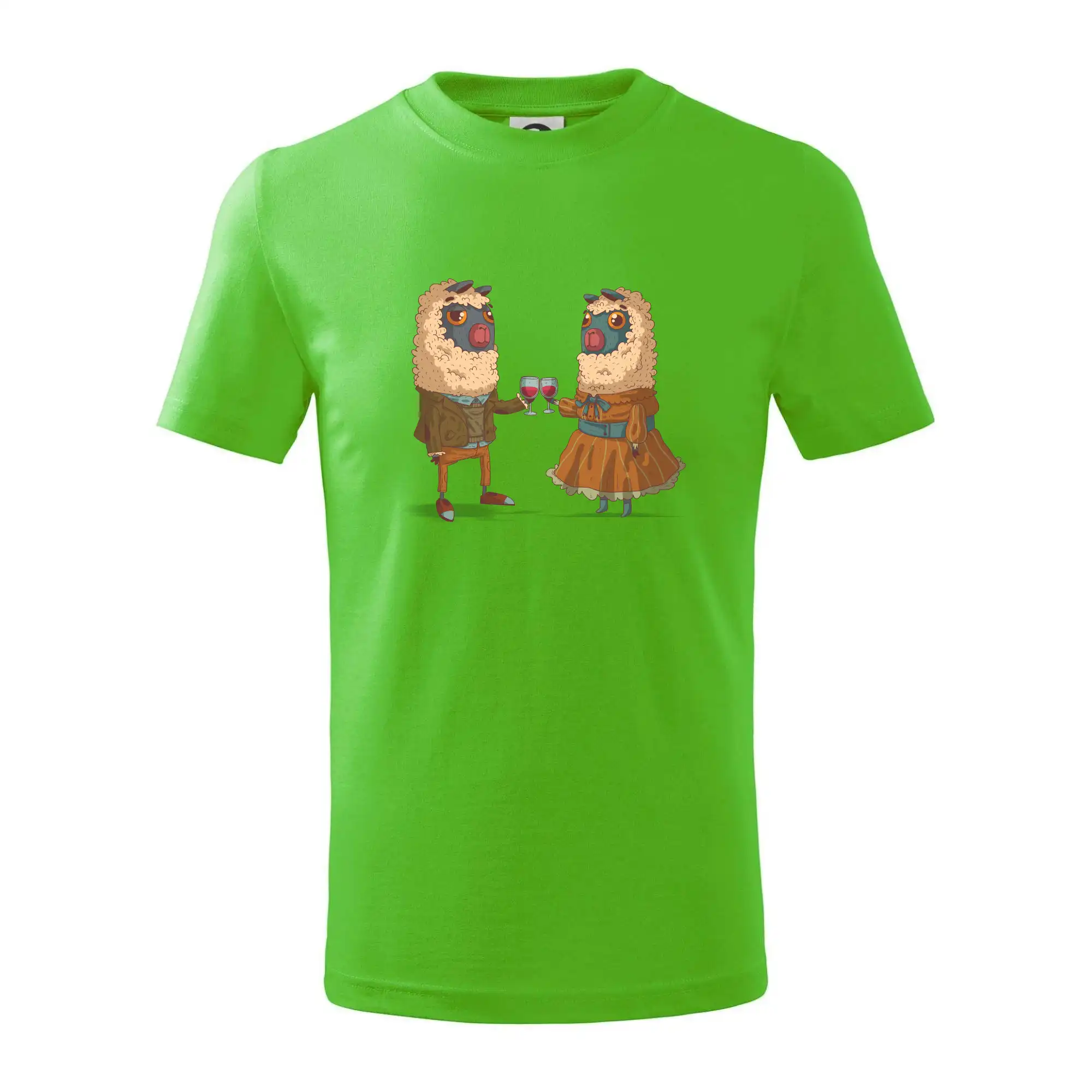 Alpaky s vínem pár