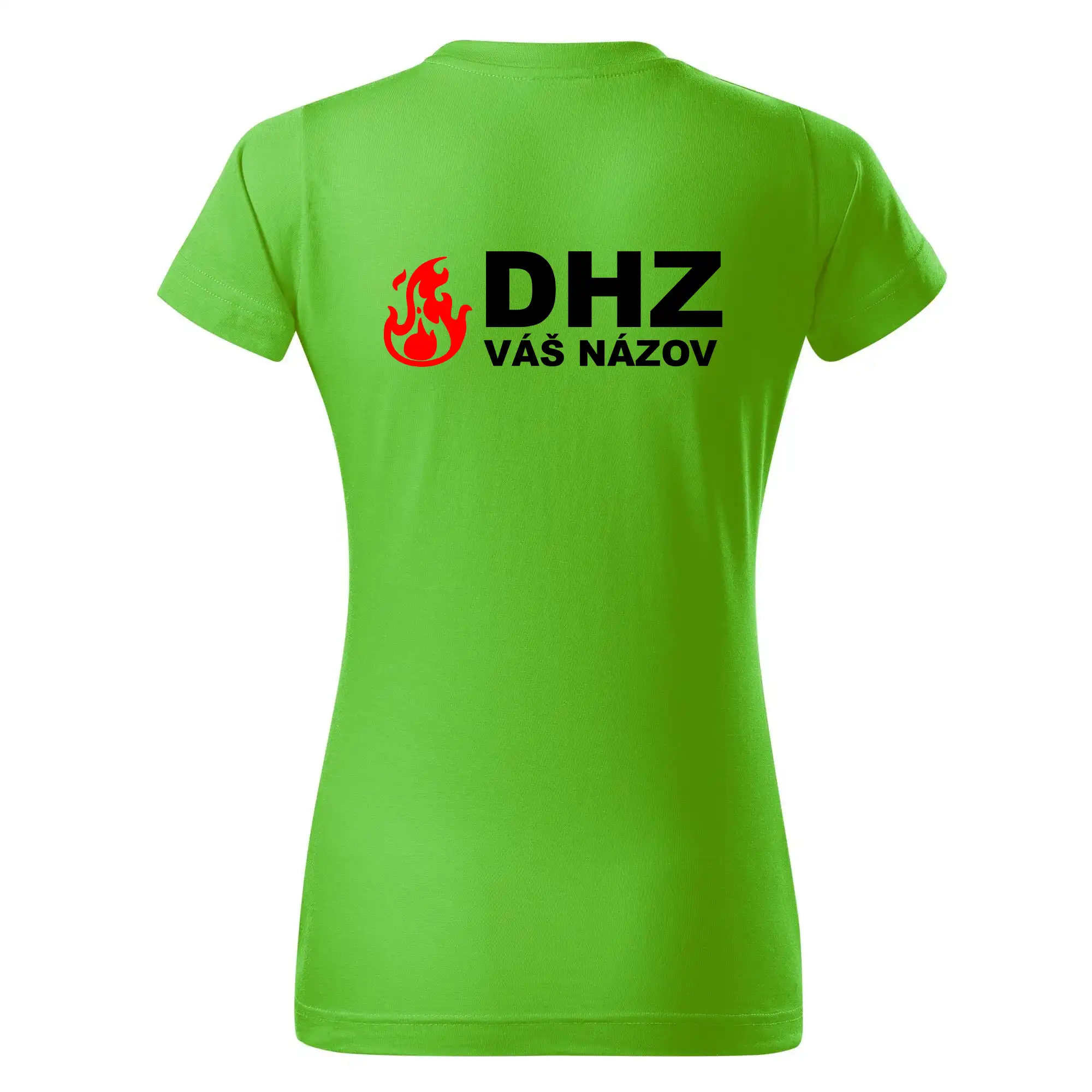 DHZ (oheň, firesport, názov sboru - vlastný nápis)