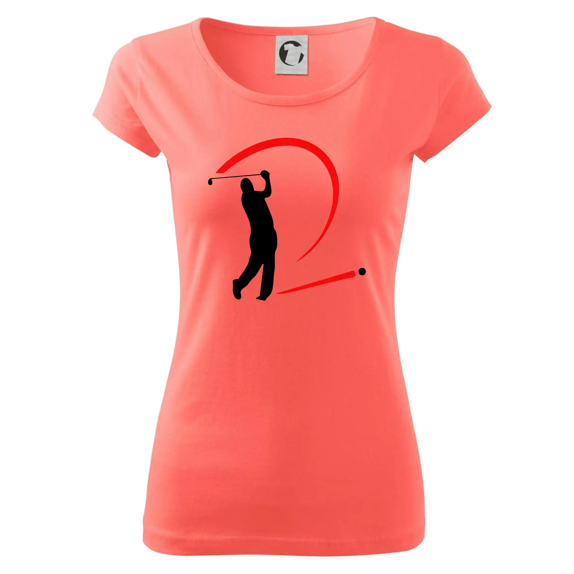 Tričká na golf - Golfistov odpal - Dámske tričko Pure