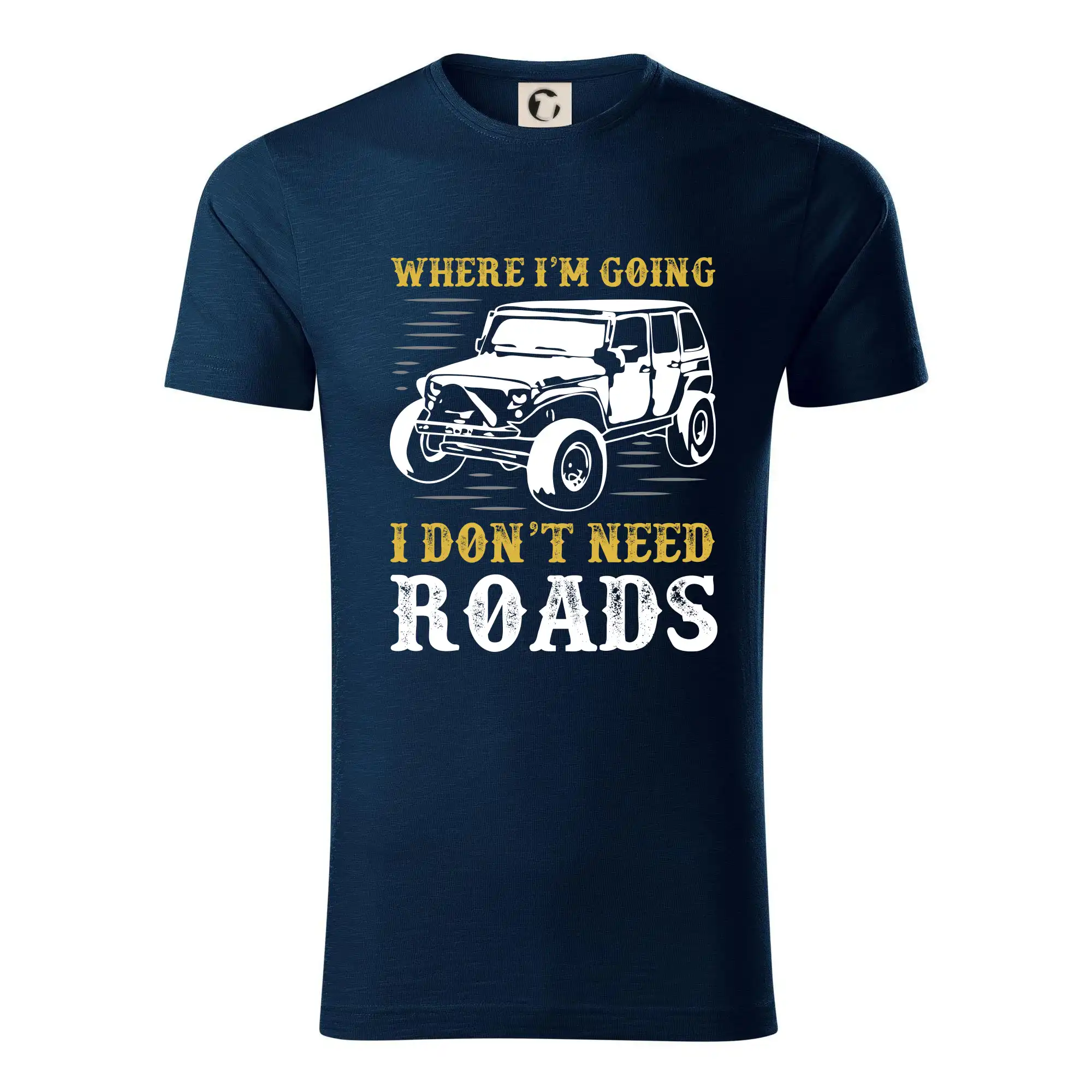 Auto tričká - Neriešim cesty - Tričko z organickej bavlny