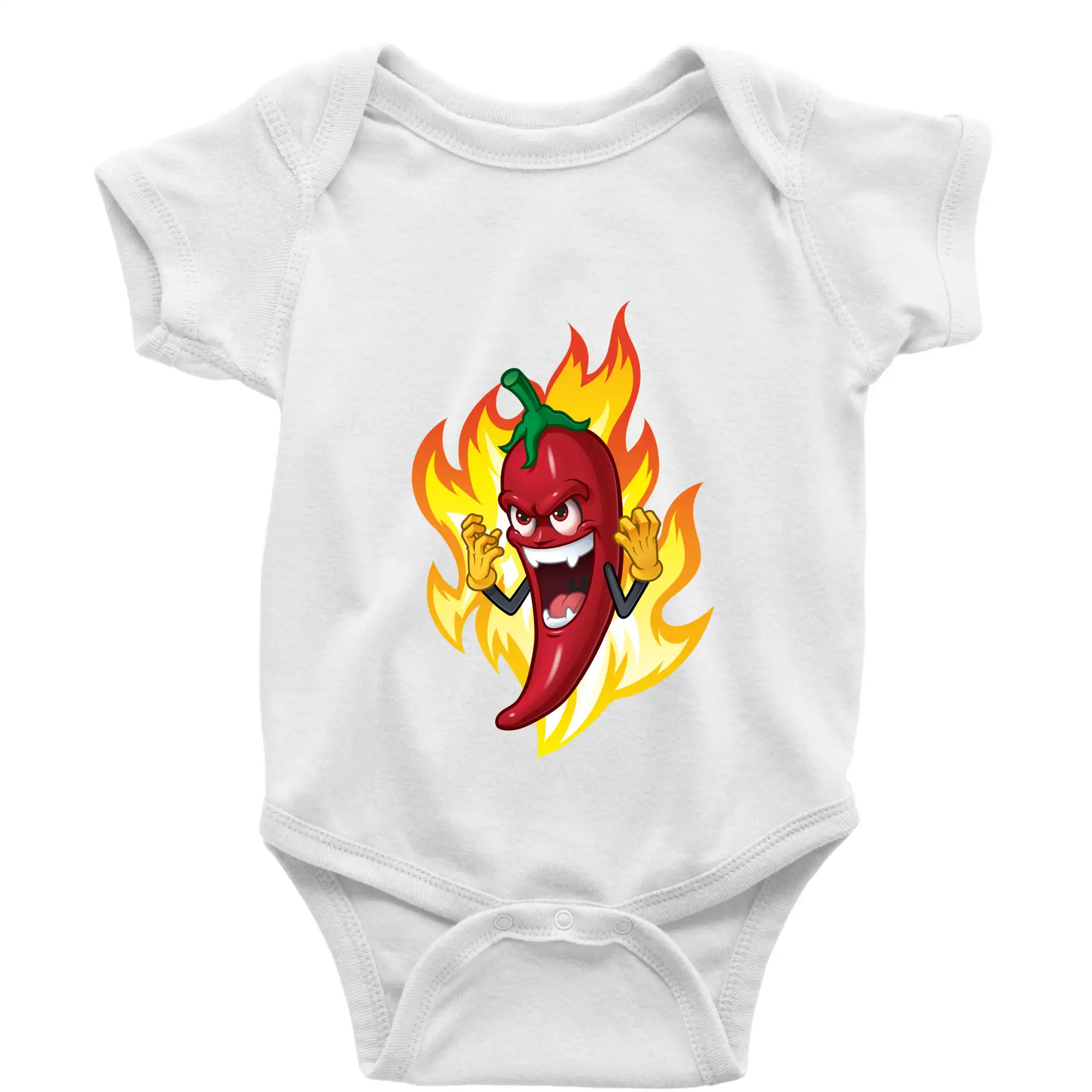 Chili paprička veľmi pálivá - Body dojčenské s krátkym rukávom