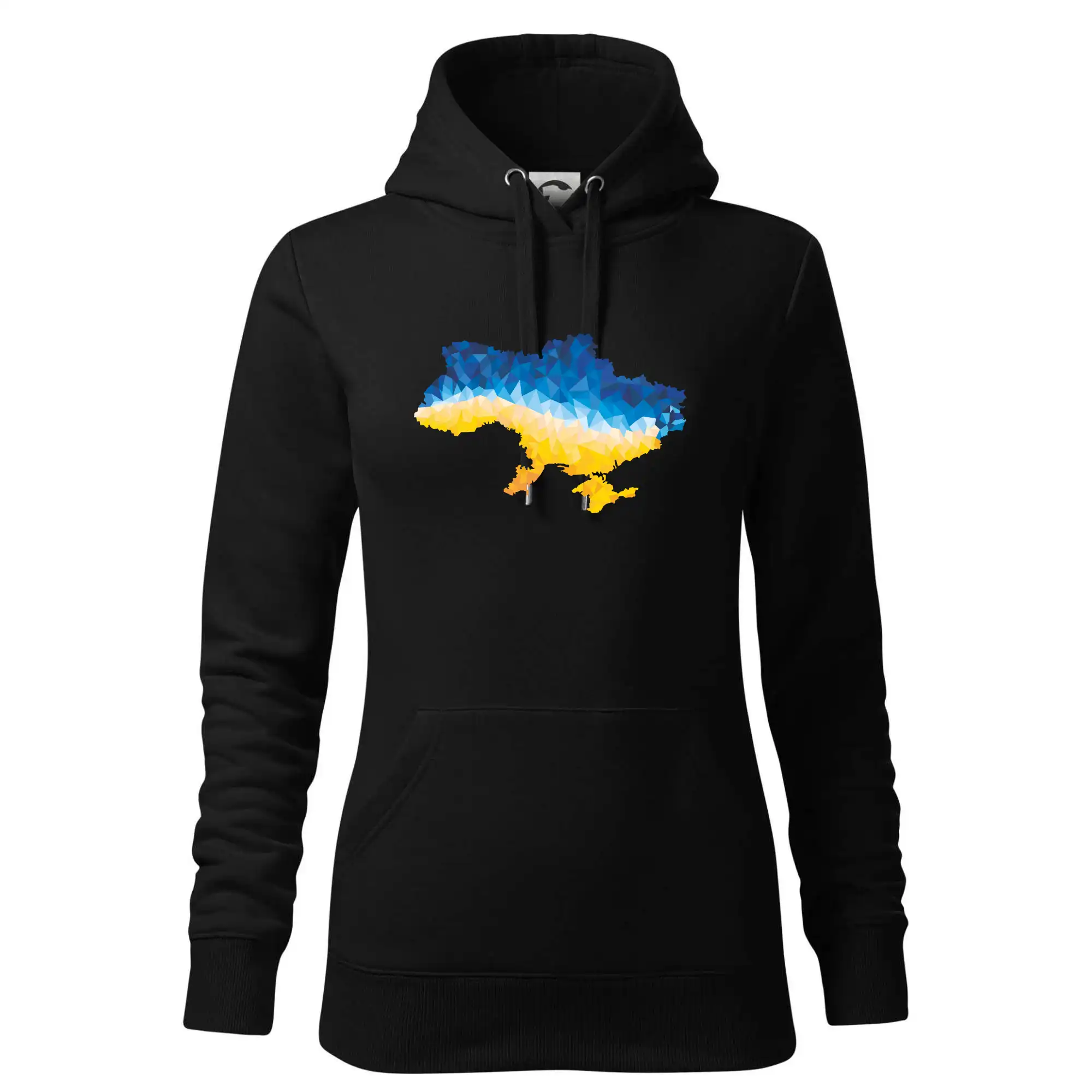 Mapa Ukrajiny polygony