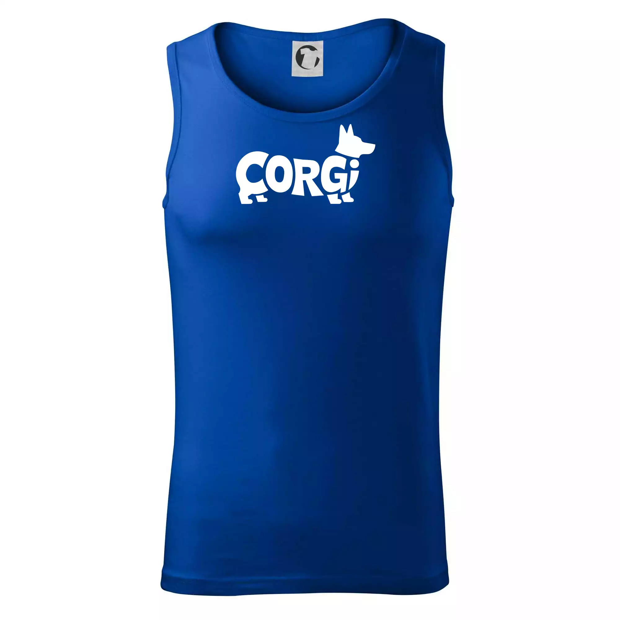 Corgi nápis v těle