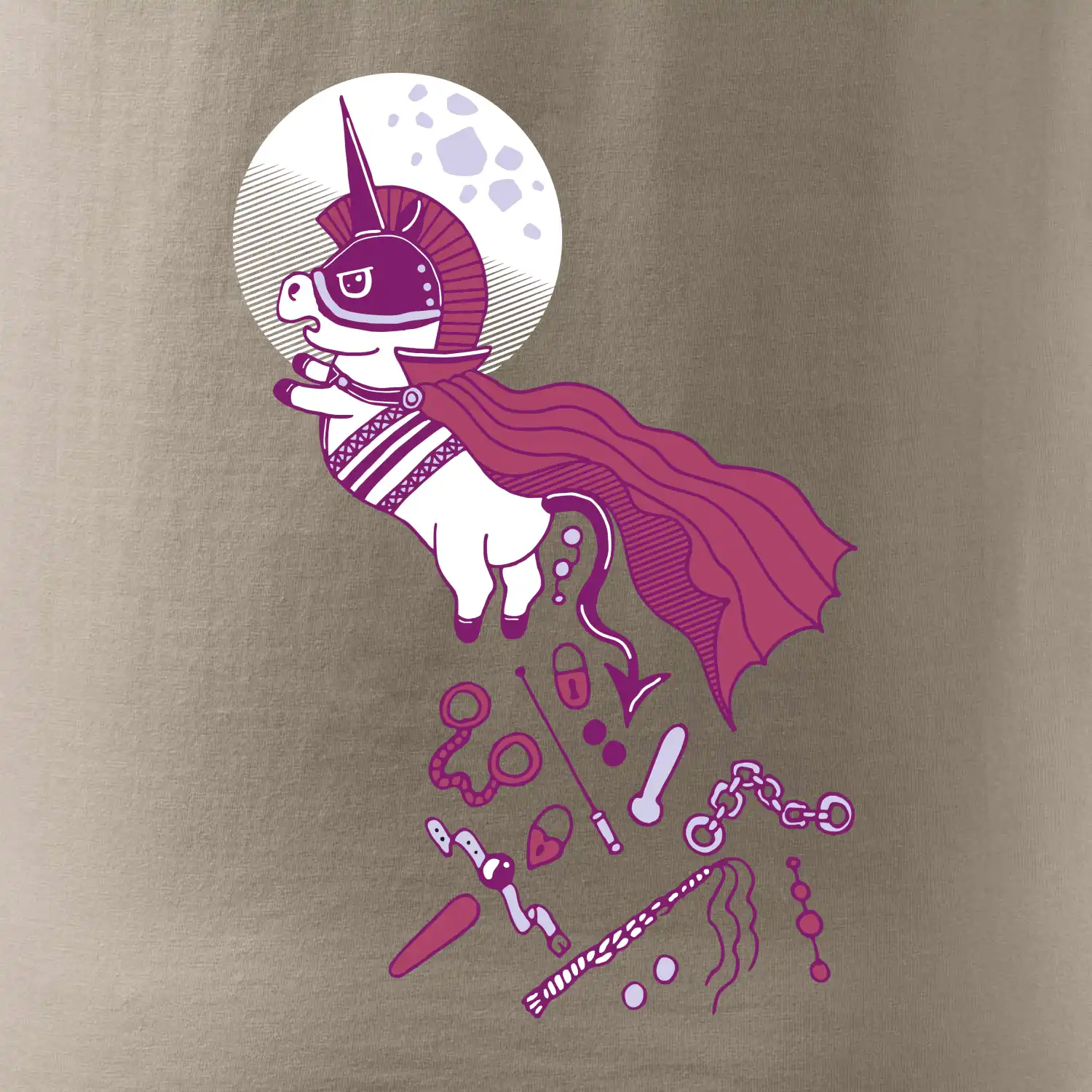 Drsný jednorožec (Pecka design)