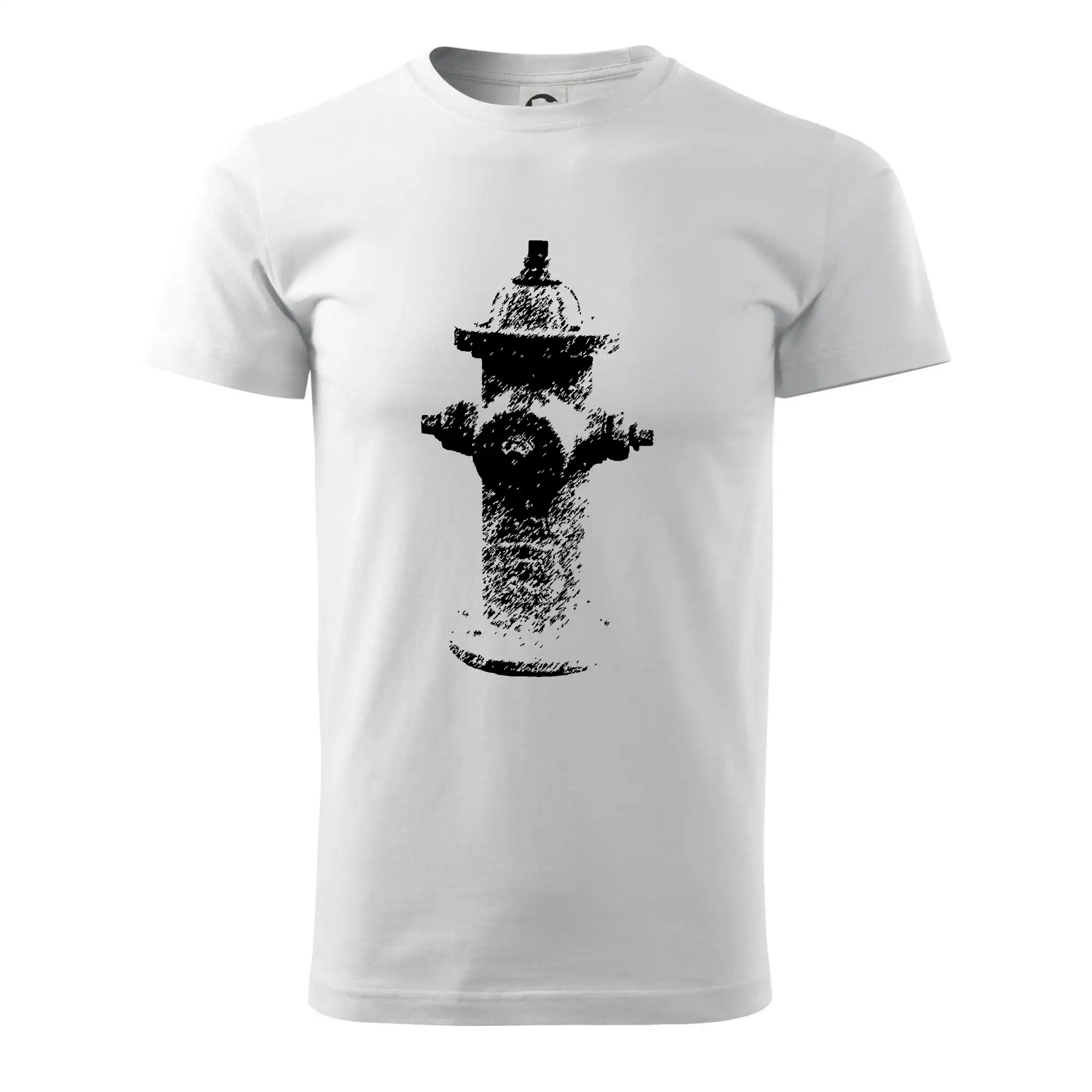 Originálne tričká pre hasičov - Hasičský hydrant americký - Tričko extra veľké  (5-8XL)