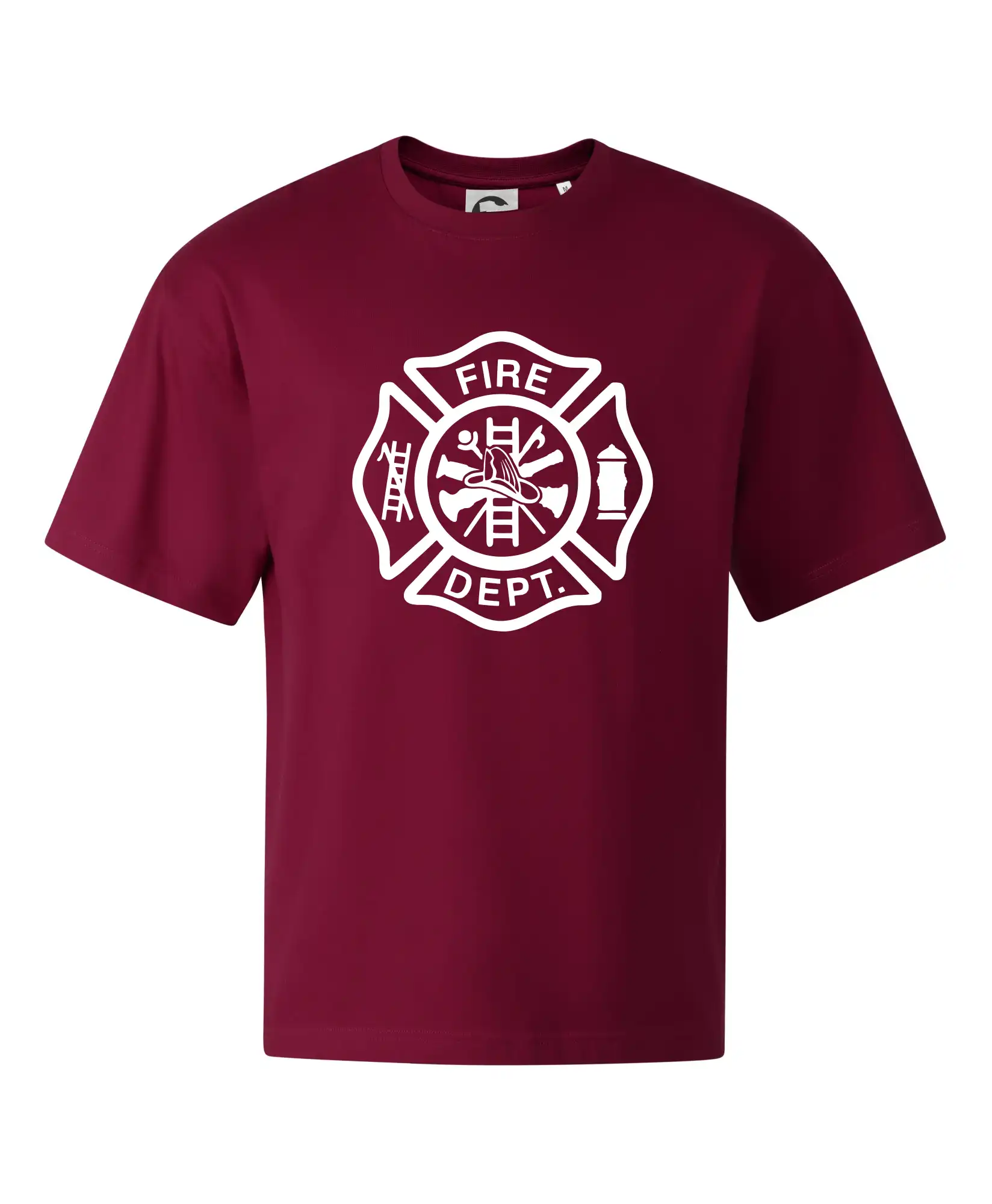 Originálne tričká pre hasičov - Fire dept. logo - Stage unisex - OVERSIZE