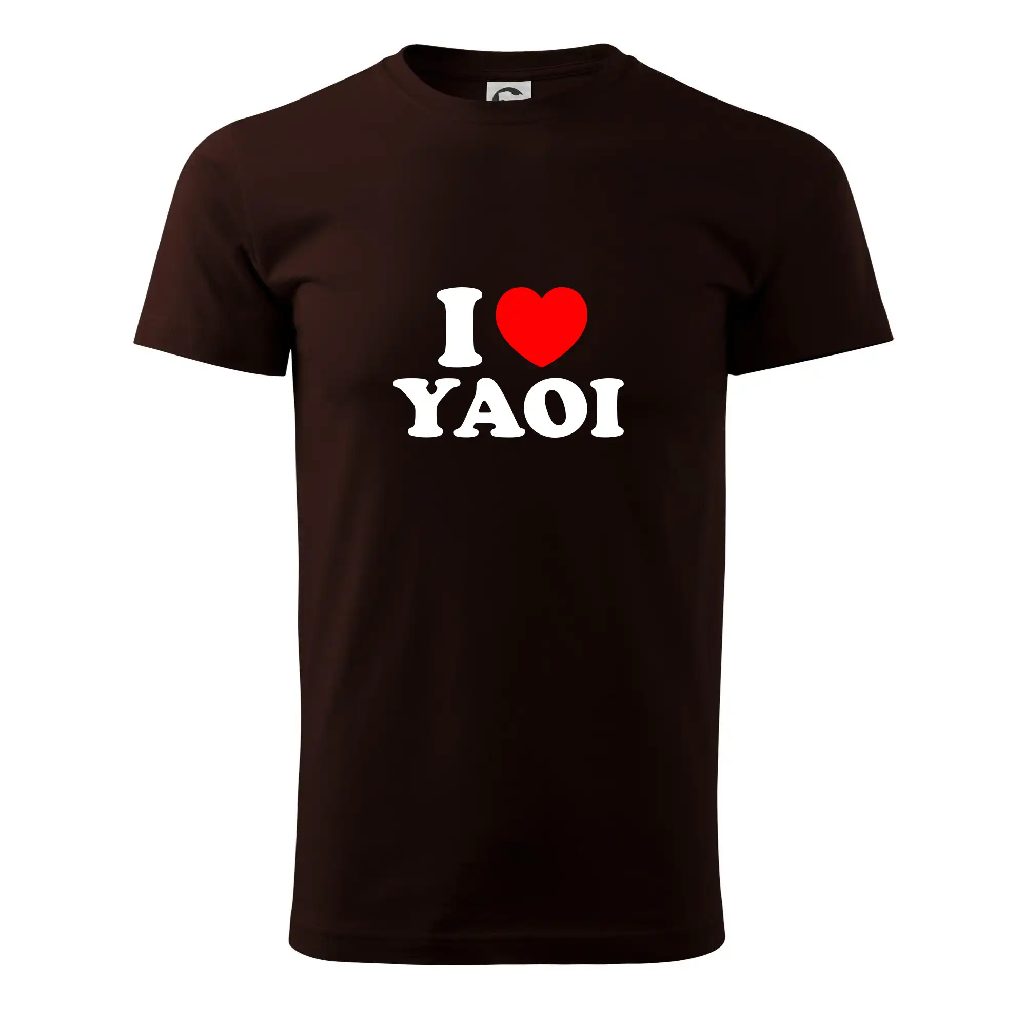 Tričká pre LGBT a Queer komunitu - I love yaoi - Pánske tričko nižšej gramáže