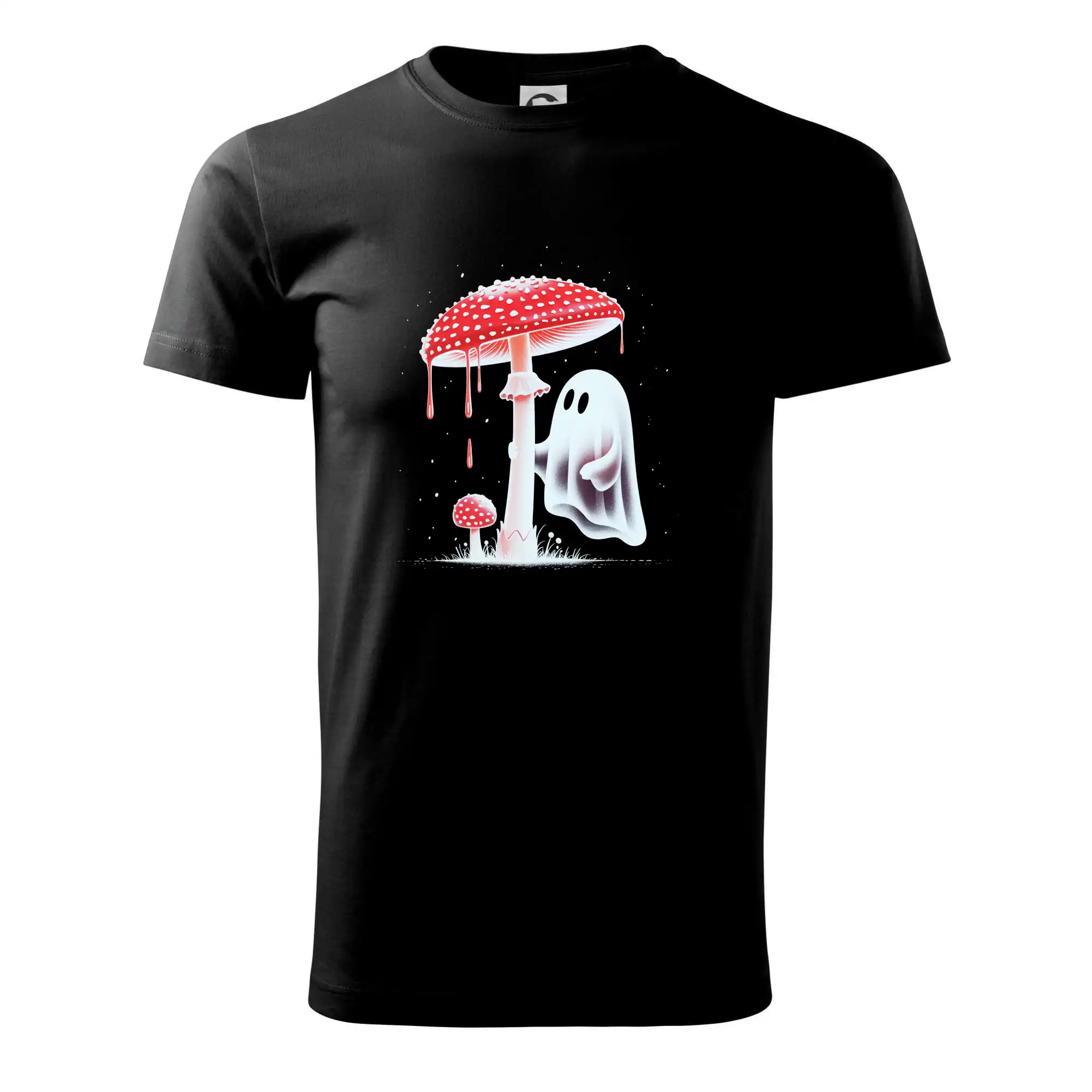 Tričká na chalupu - Duch a mochomôrka - Tričko extra veľké  (5-8XL)