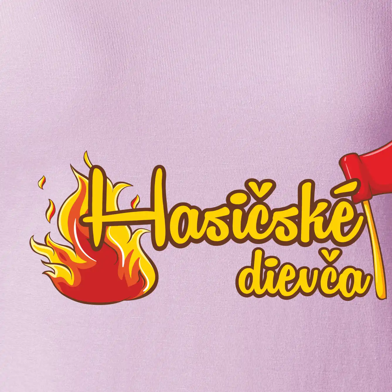 Hasičské dievča - oheň a sekera