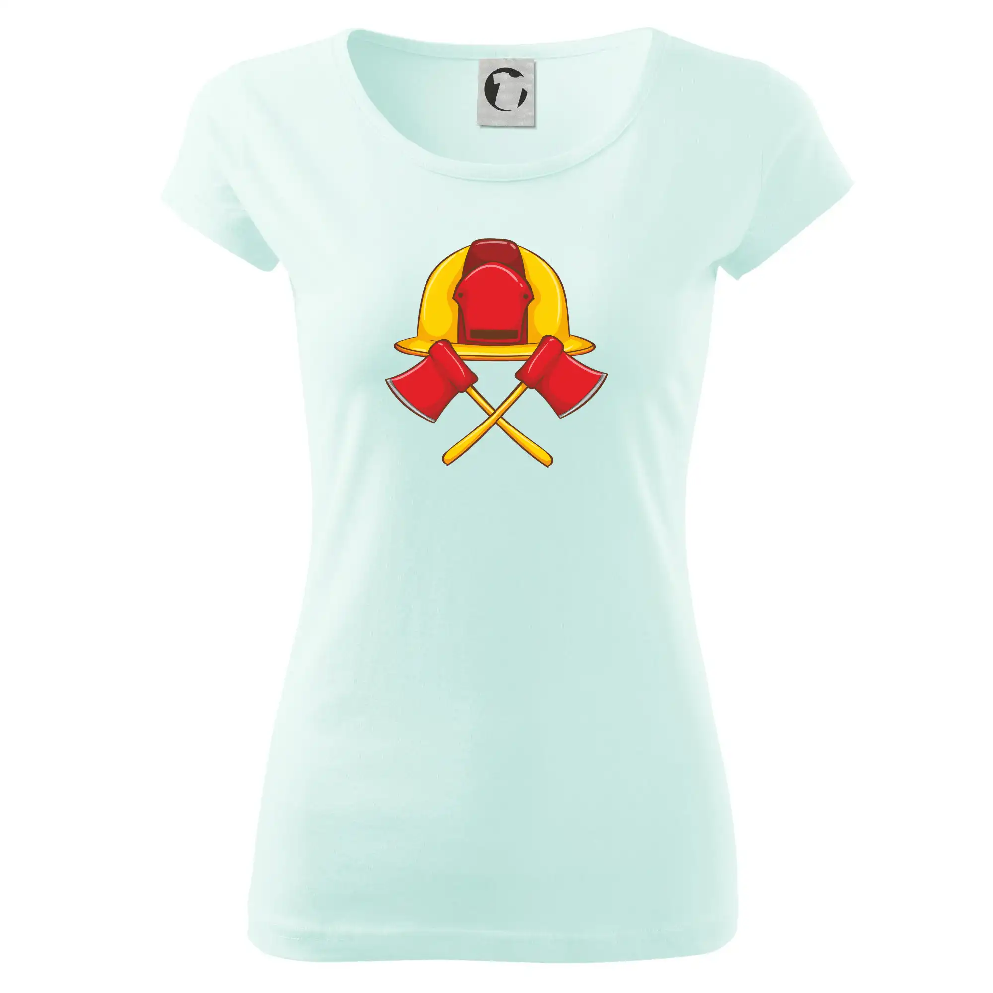 Hasičská helma a sekera