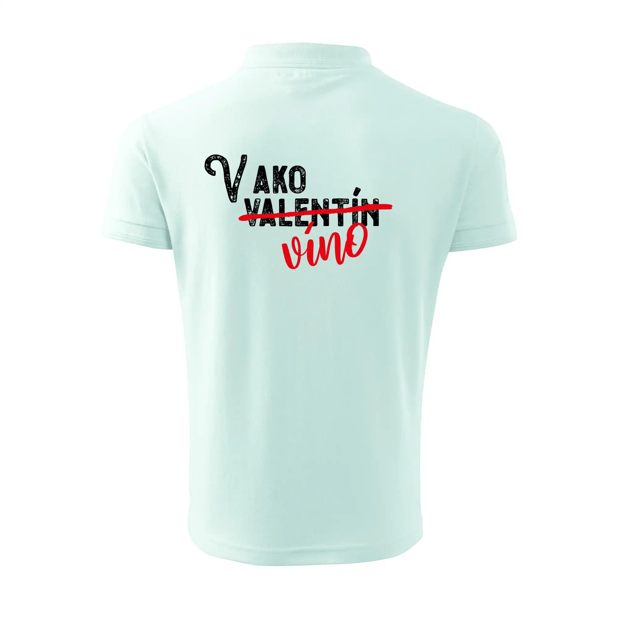 V ako Valentín víno