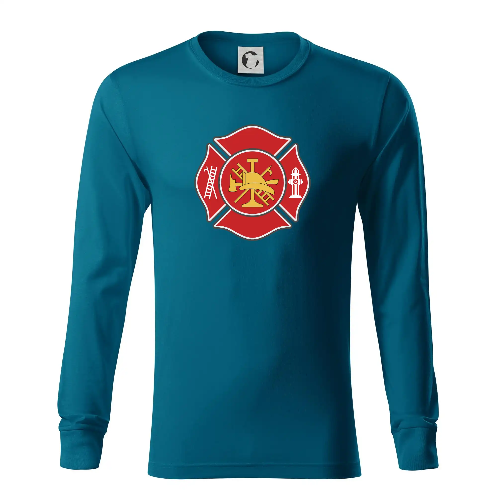 Fire department logo červené