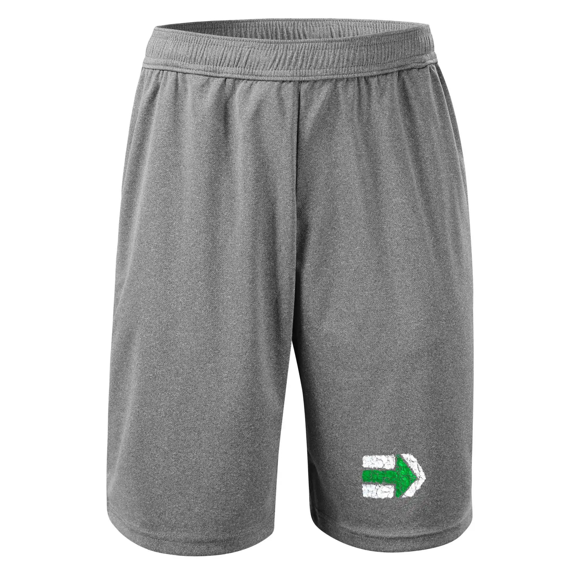 Trička na kempovanie - Párová turistická značka  zelená - Šortky pánske športové