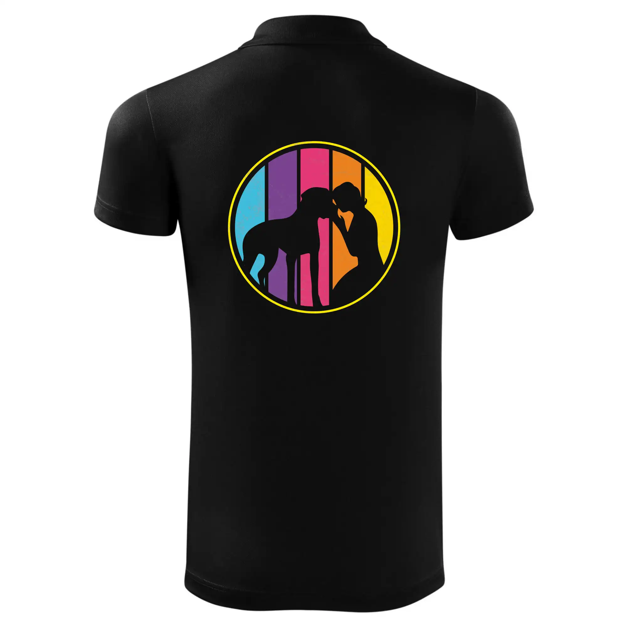 Retro kruh - polibek psa