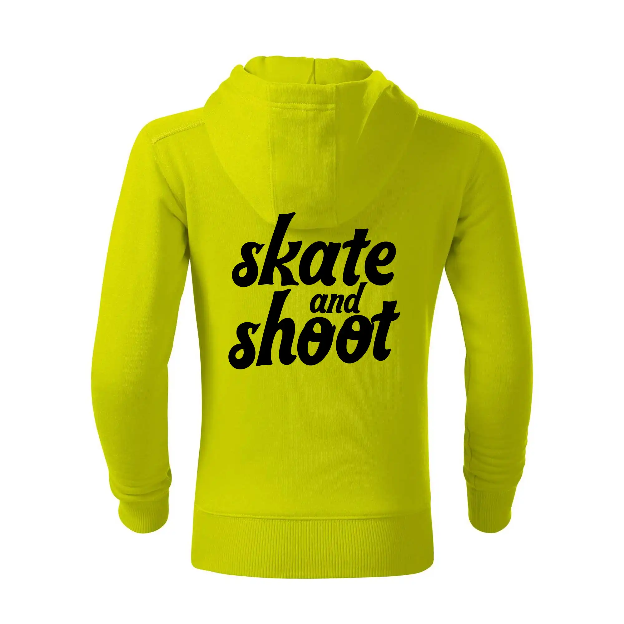 Lyže a Snowboard - Biatlon skate and shoot - Mikina detská s kapucňou a zipsom