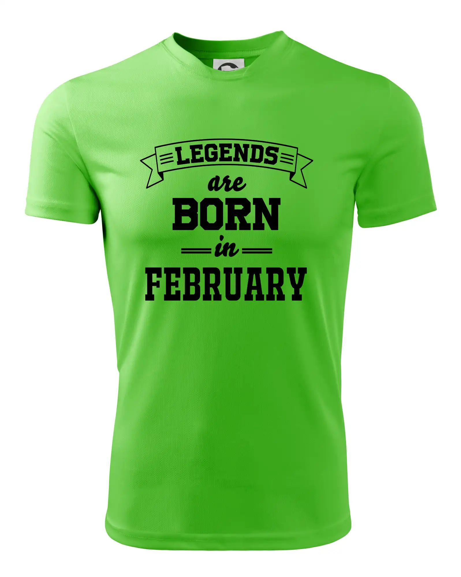 Tričká pre narodené vo februári - Legends are born in February - Detské tričko športové