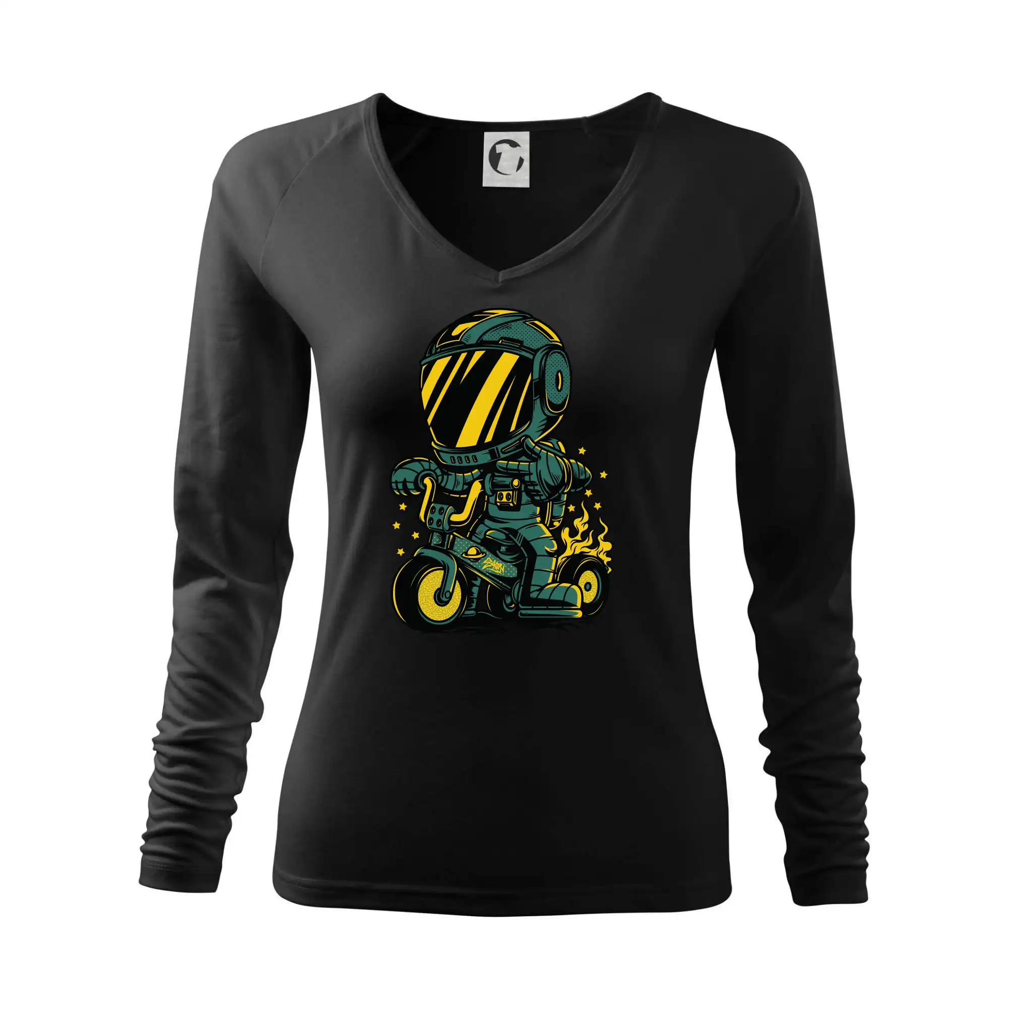 Vesmirne tričká - Astro dieťa - Tričko dámske Elegance