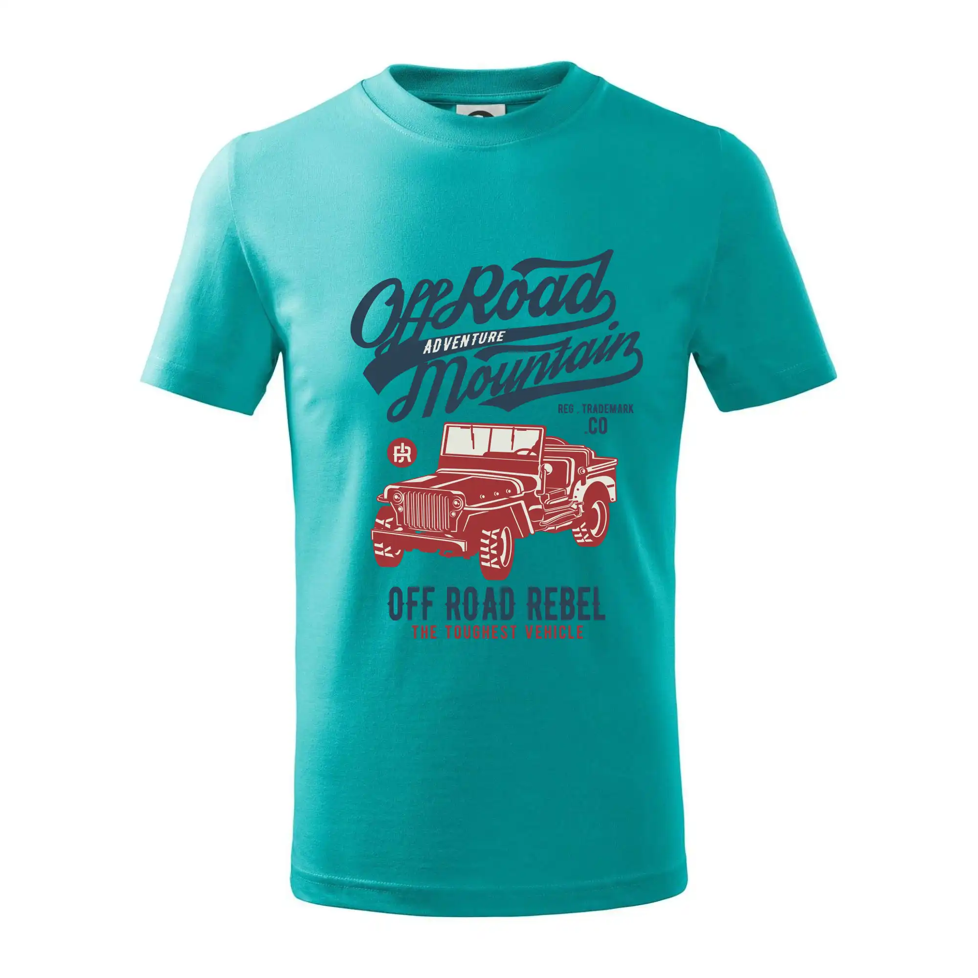 Auto tričká - Off Road Jeep - Tričko detské bavlnené
