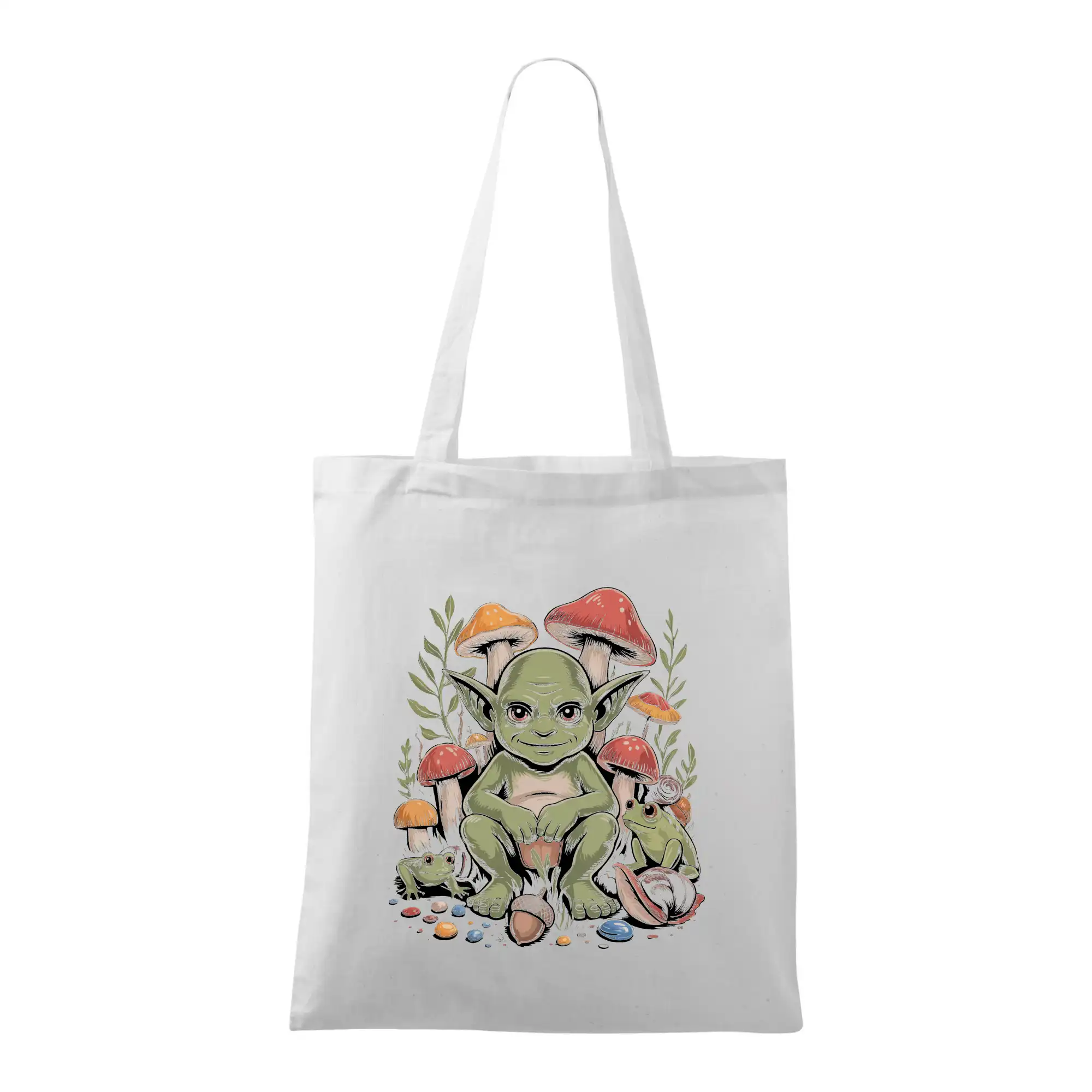 Tričká s motívmi ktoré frčia na internete - Goblincore  grimy forest goblin - Taška bavlnená