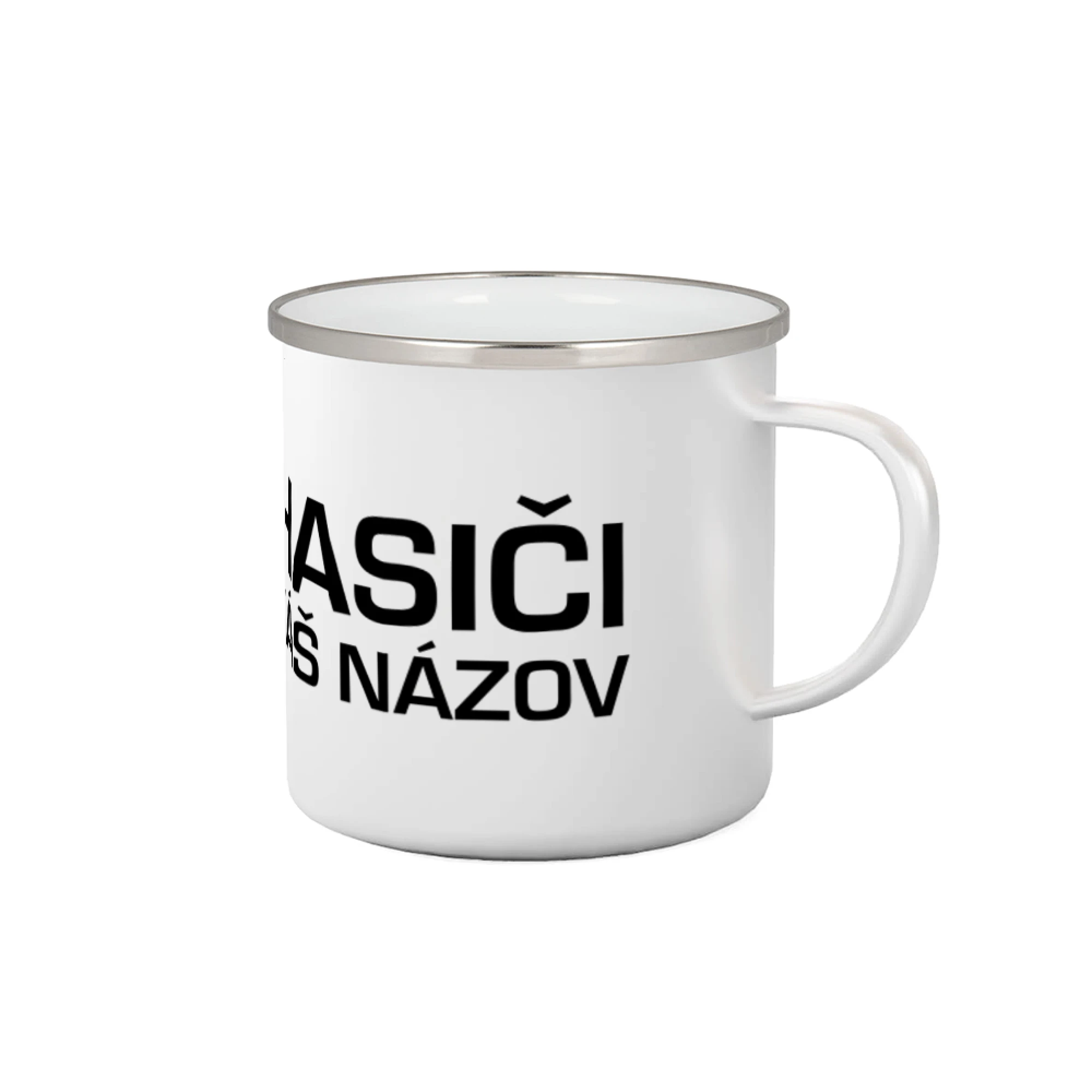Originálne tričká pre hasičov - Hasiči helma - vlastný nápis - Plecháčik