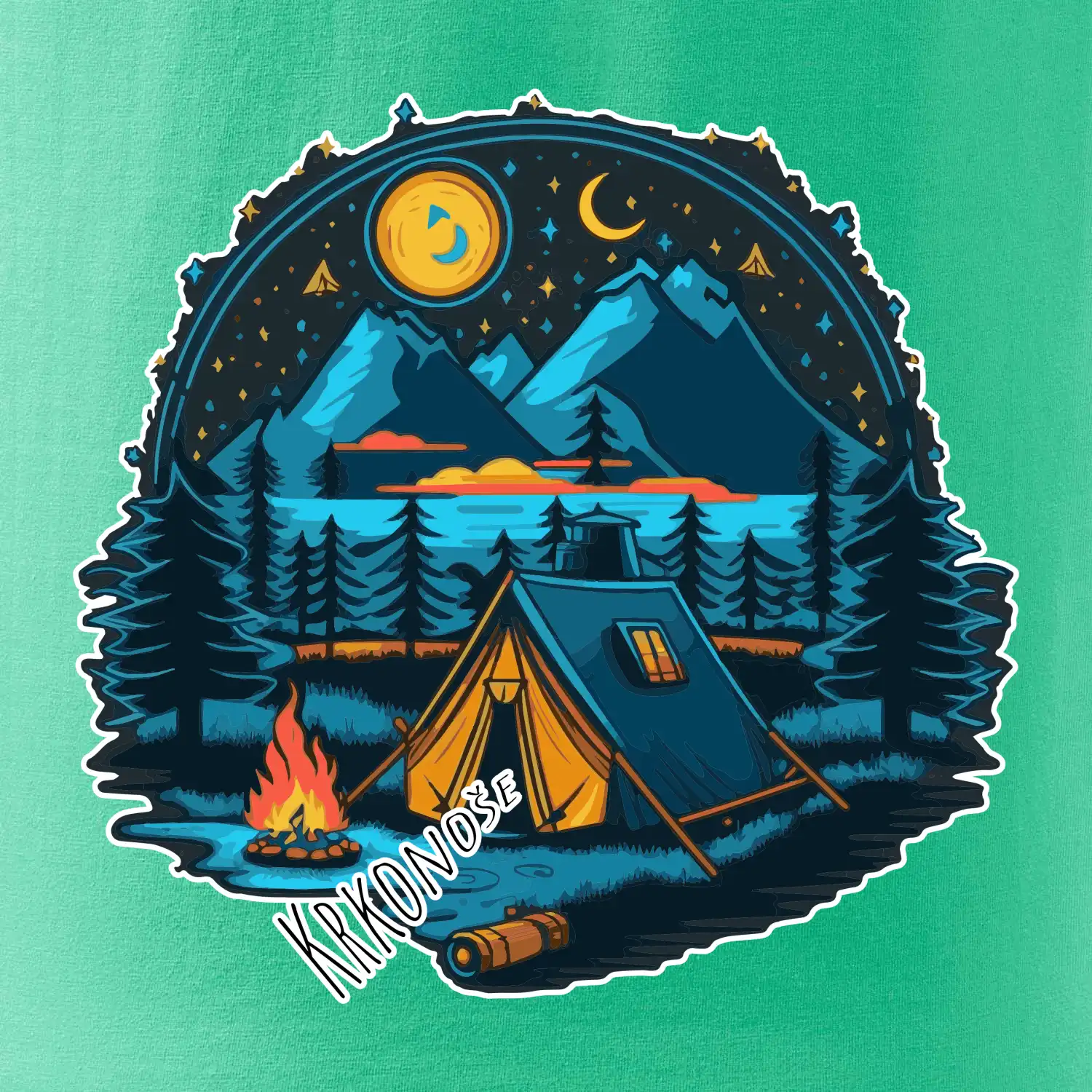 Krkonoše pod stanem