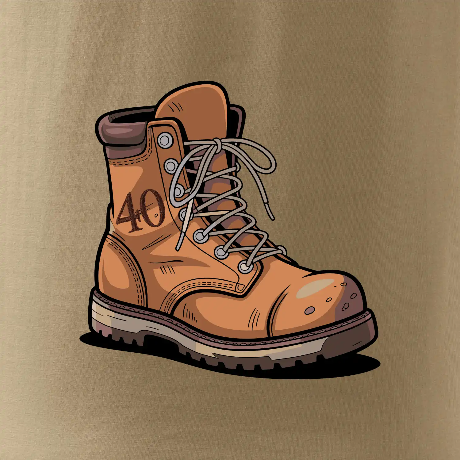 Turistická narozeninová bota 40