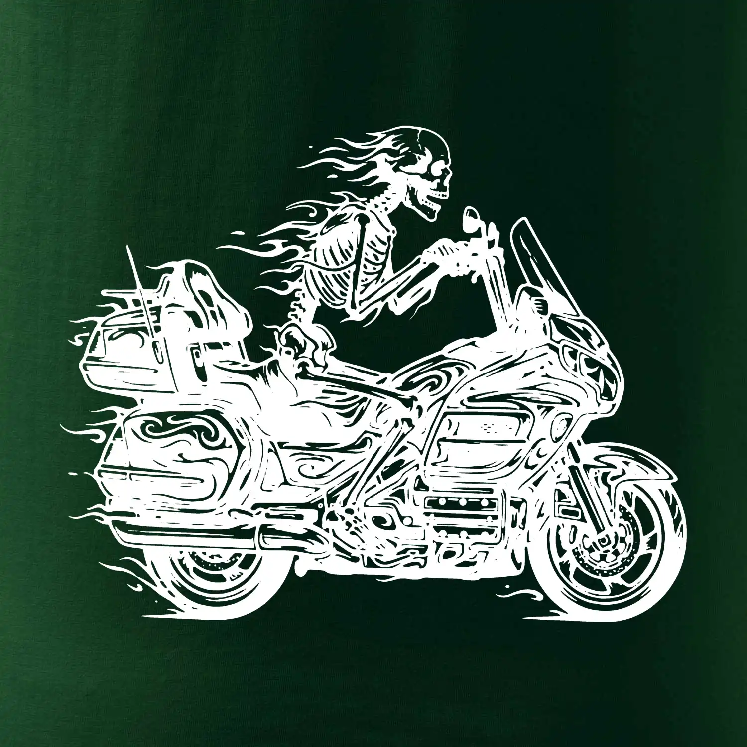 Cestovní motorka kostra