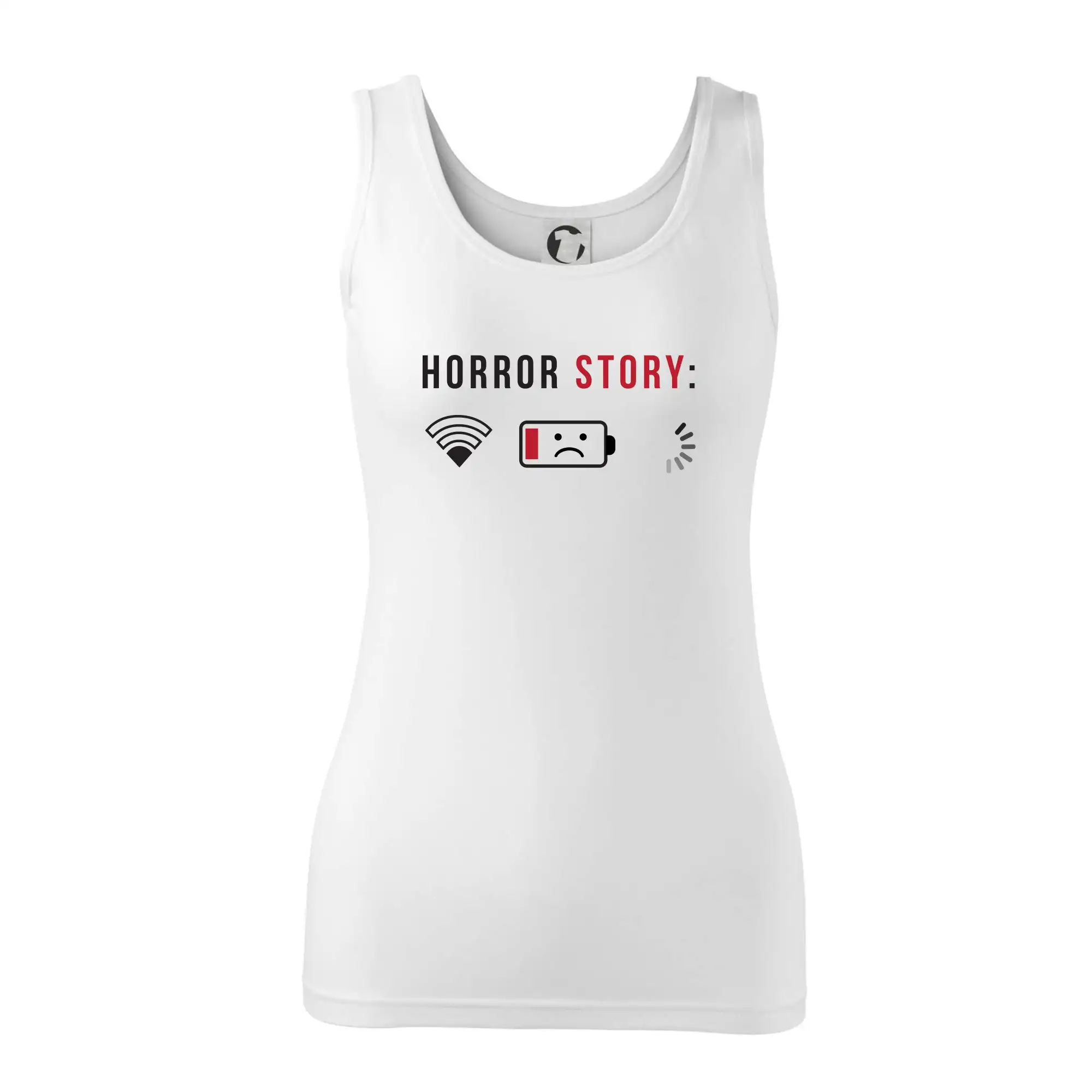 Tričká pre ajťákov - Horror story - Dámske tielko
