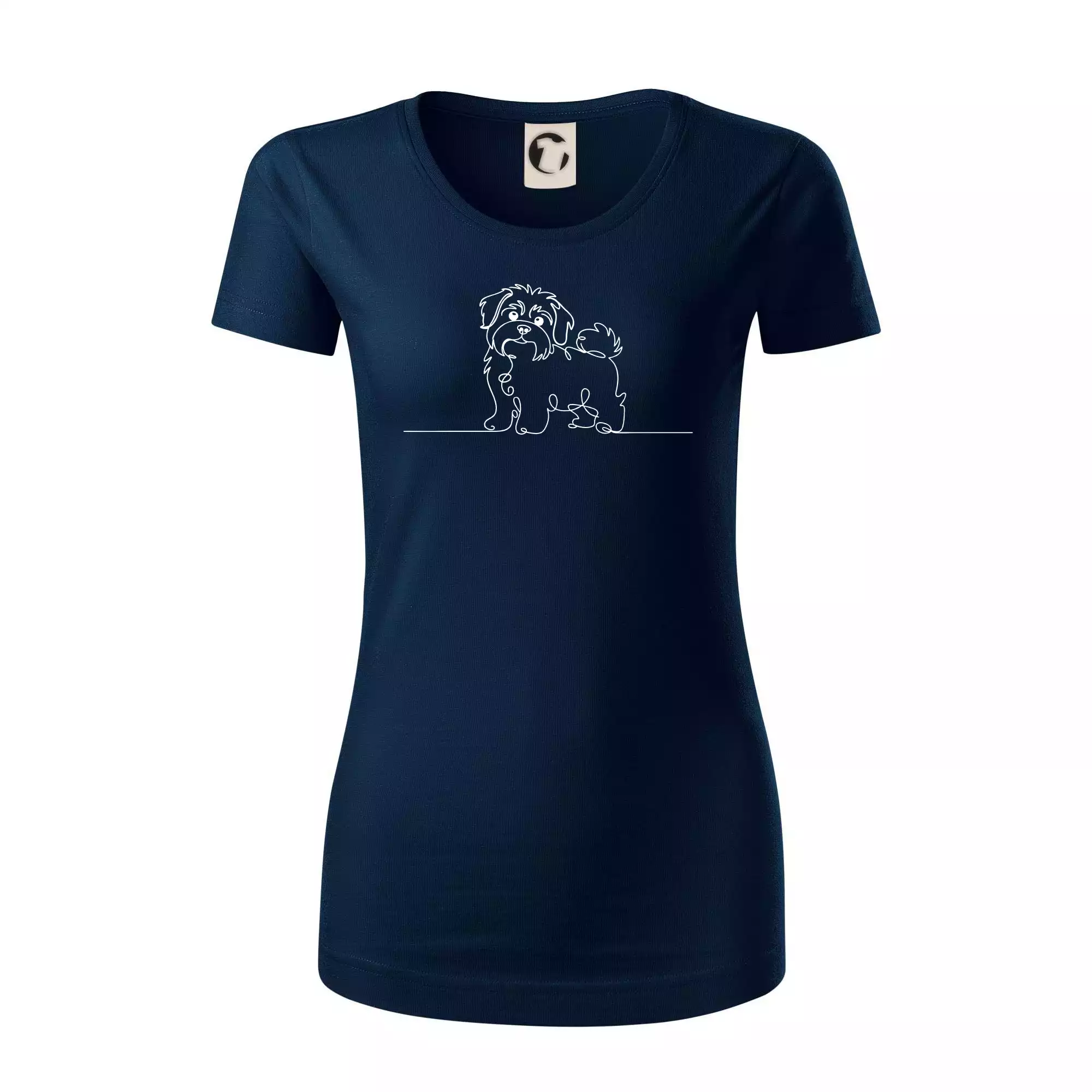 Havanský psík linka jedním tahem