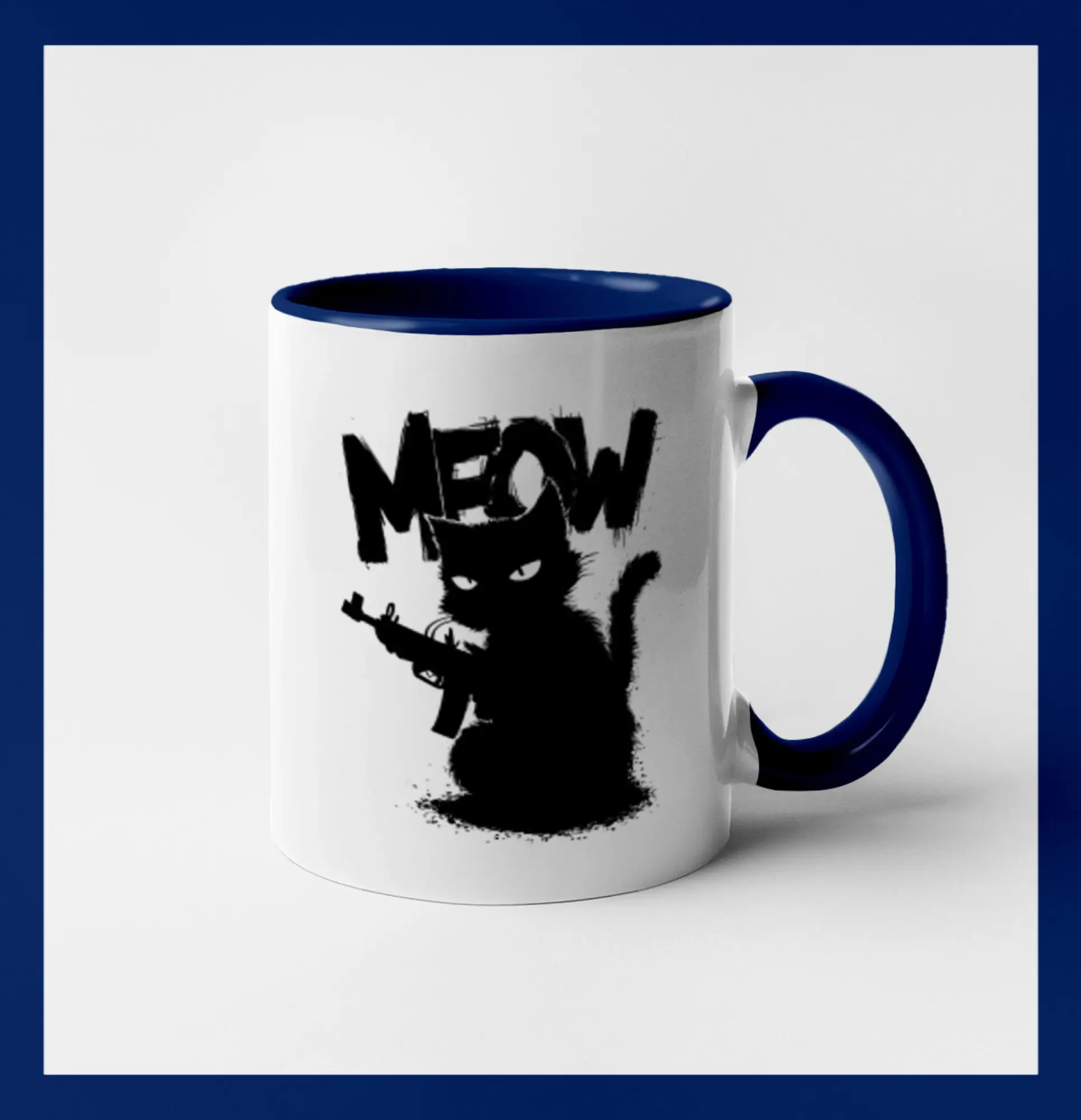 Meow kočka se zbraní