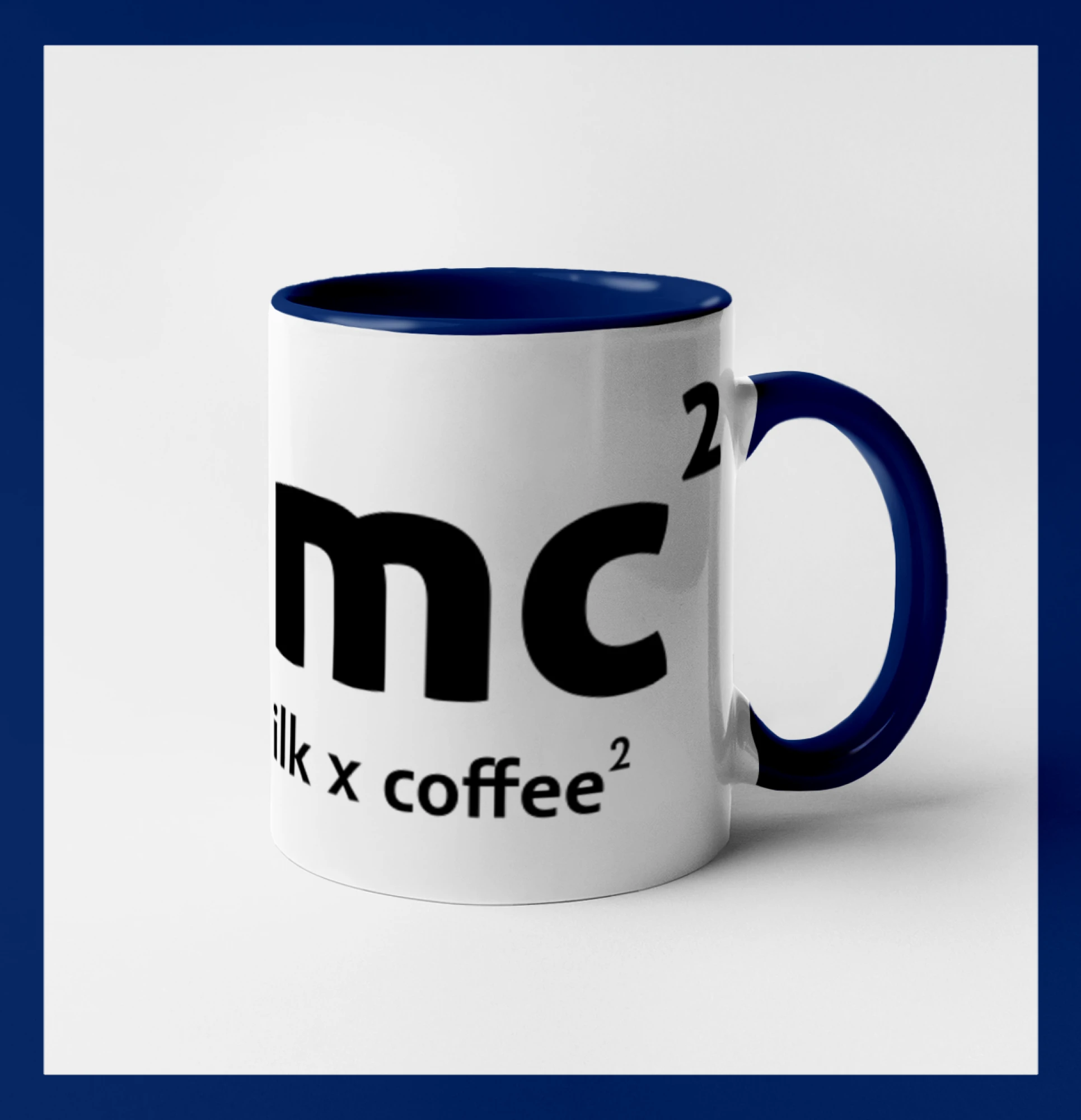 e = mc2 - coffee milk