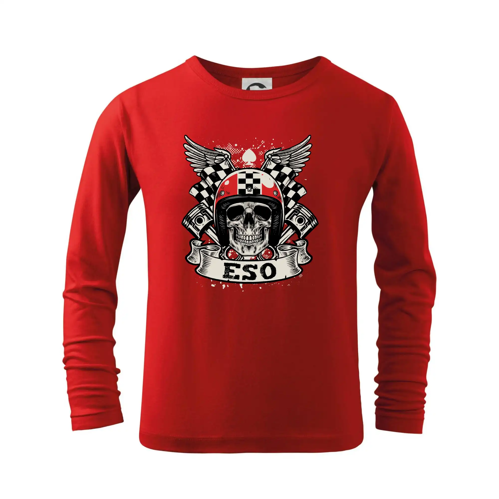 Chopper triko - Motorkár eso - Tričko detské Long Sleeve