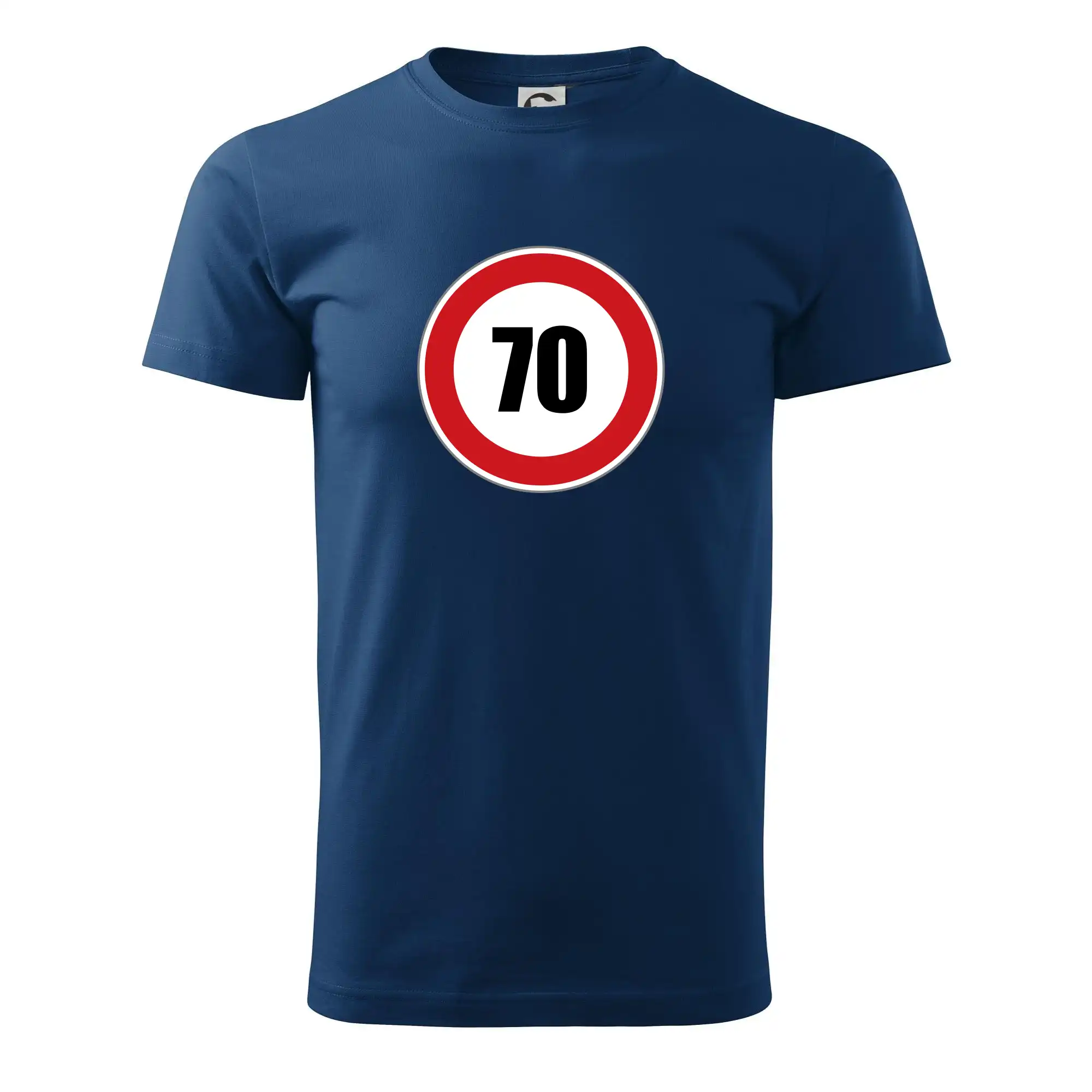 Dopravní značka - omezení rychlosti 70