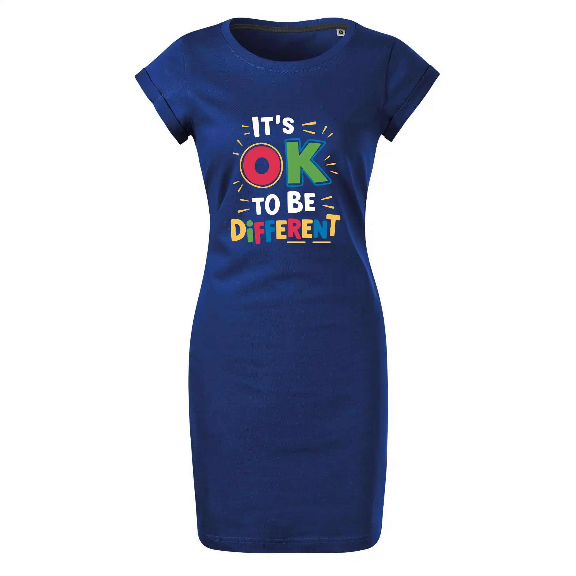 Tričká a mikiny pre autistov - It's OK to be different - Tričko Šaty FREEDOM