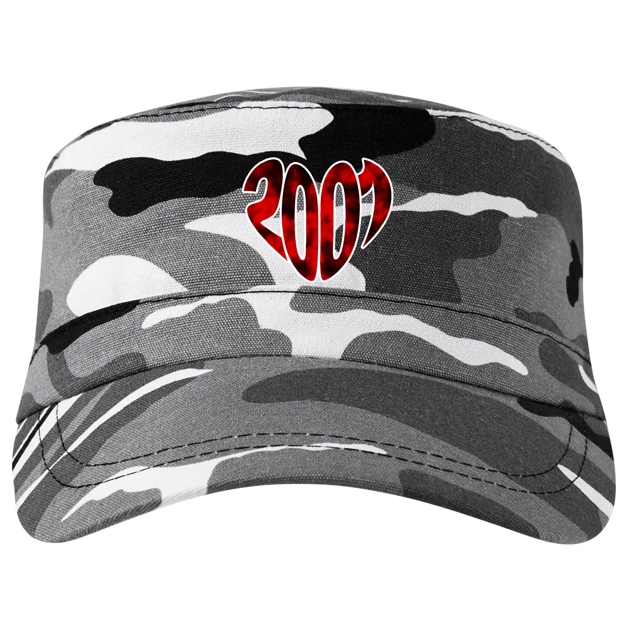 Trička s ročníkom 2001 - 2001 v srdci - Šiltovka CAMO