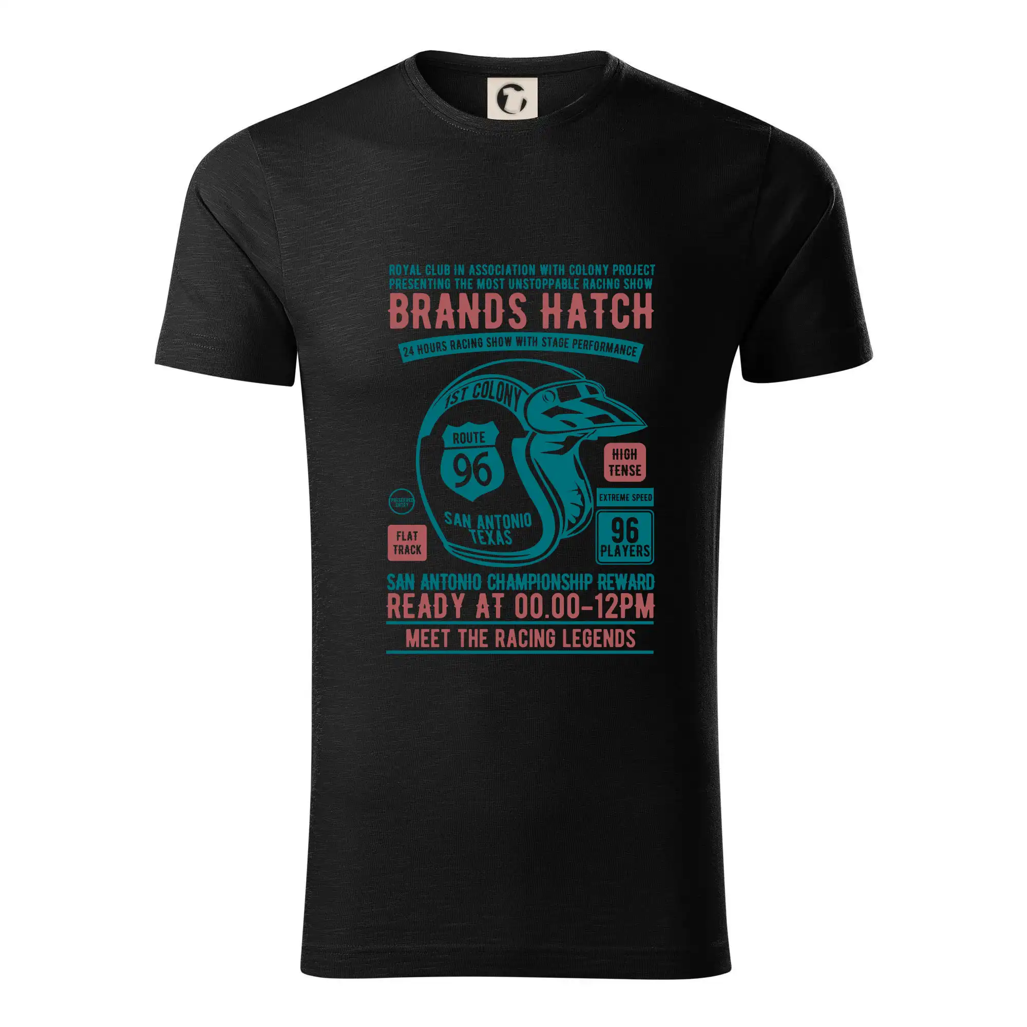 Tričká a mikiny s potlačou motoriek – pre pravých motorkárov - Brands Hatch Racing - Tričko z organickej bavlny