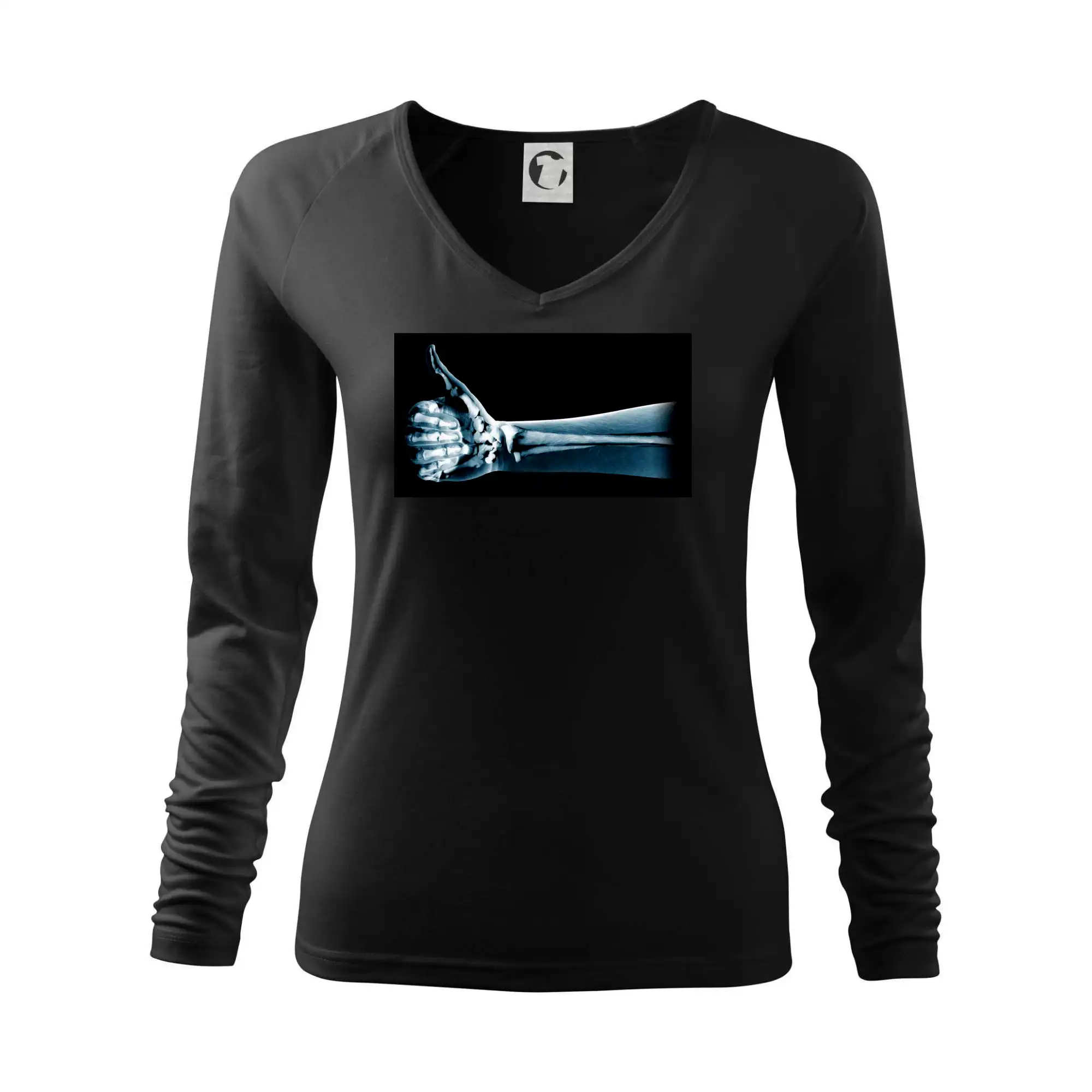 X-ray thumb up - Tričko dámske Elegance