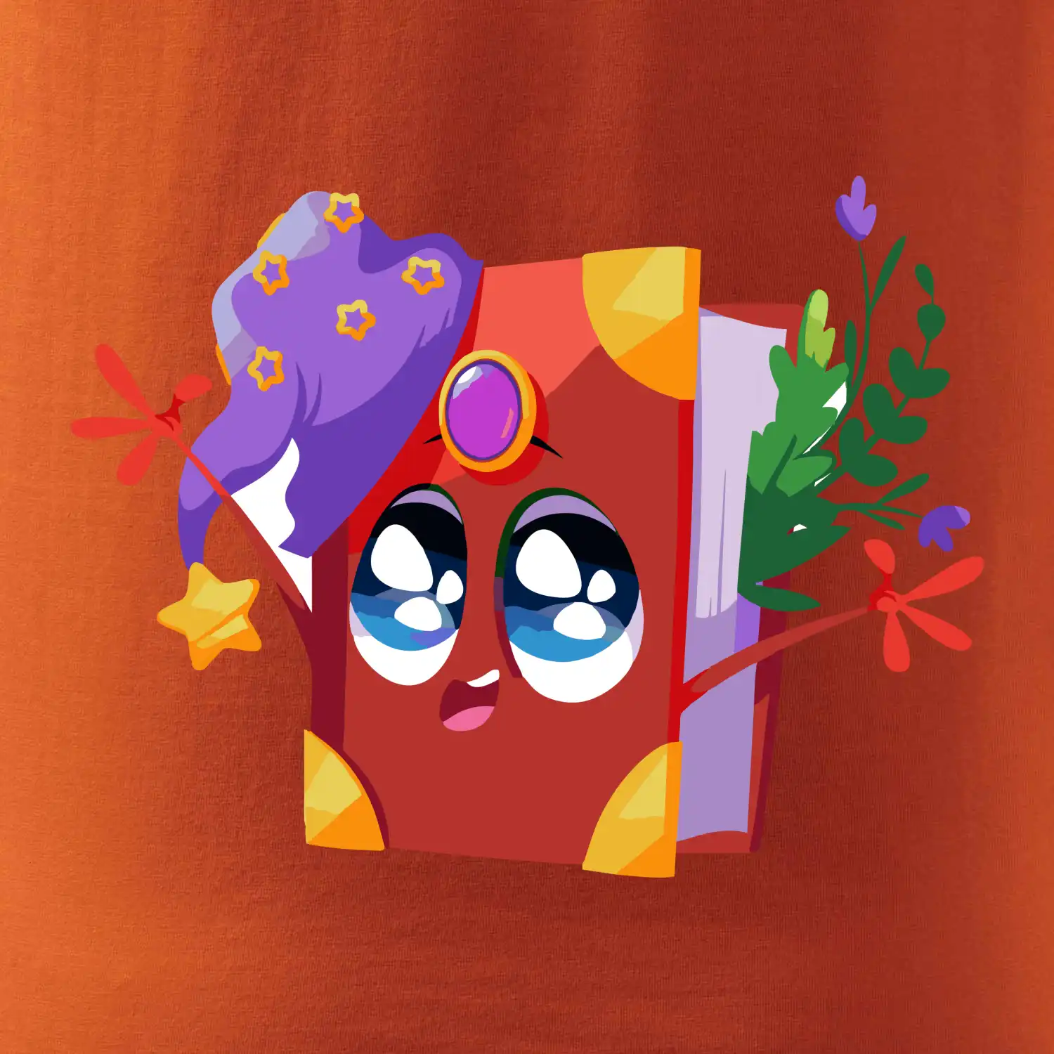 Kreslená kniha kouzelná