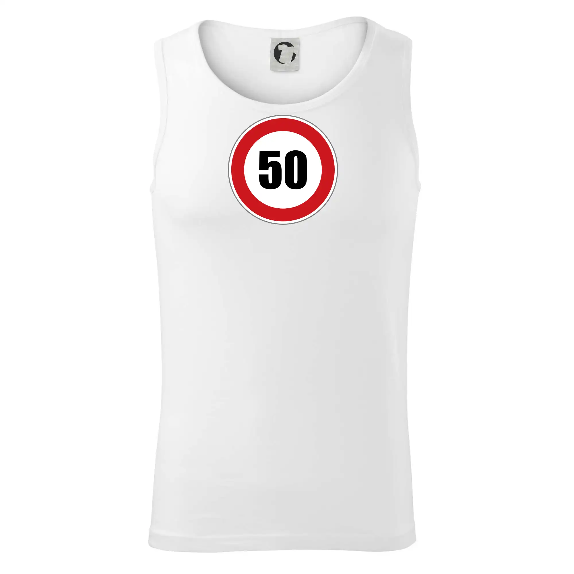 Dopravná značka - obmedzenie rýchlosti 50